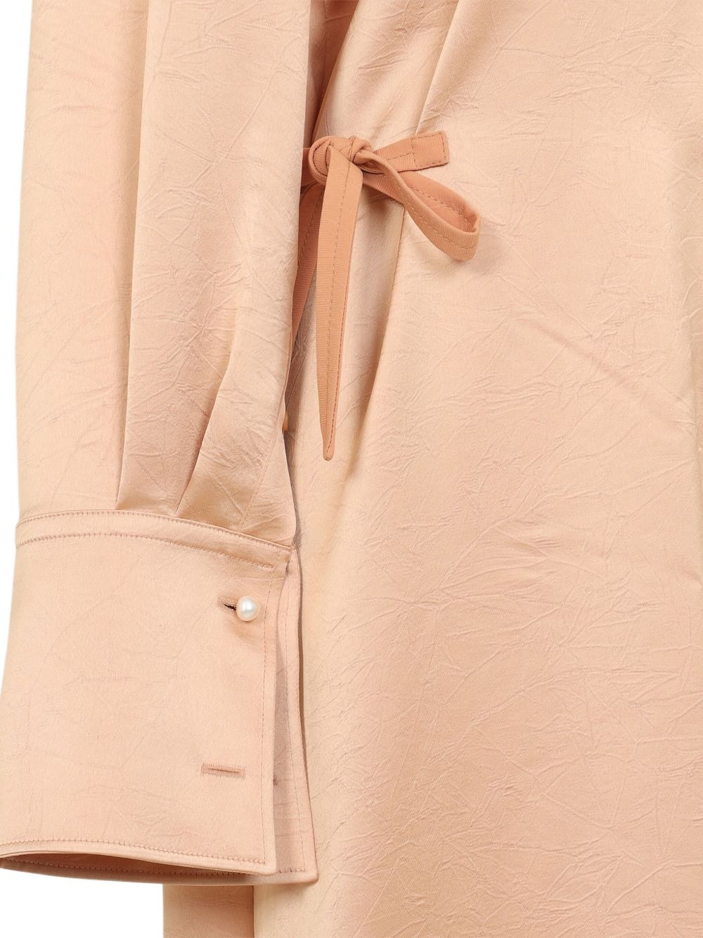 scarf-neck dress - 4