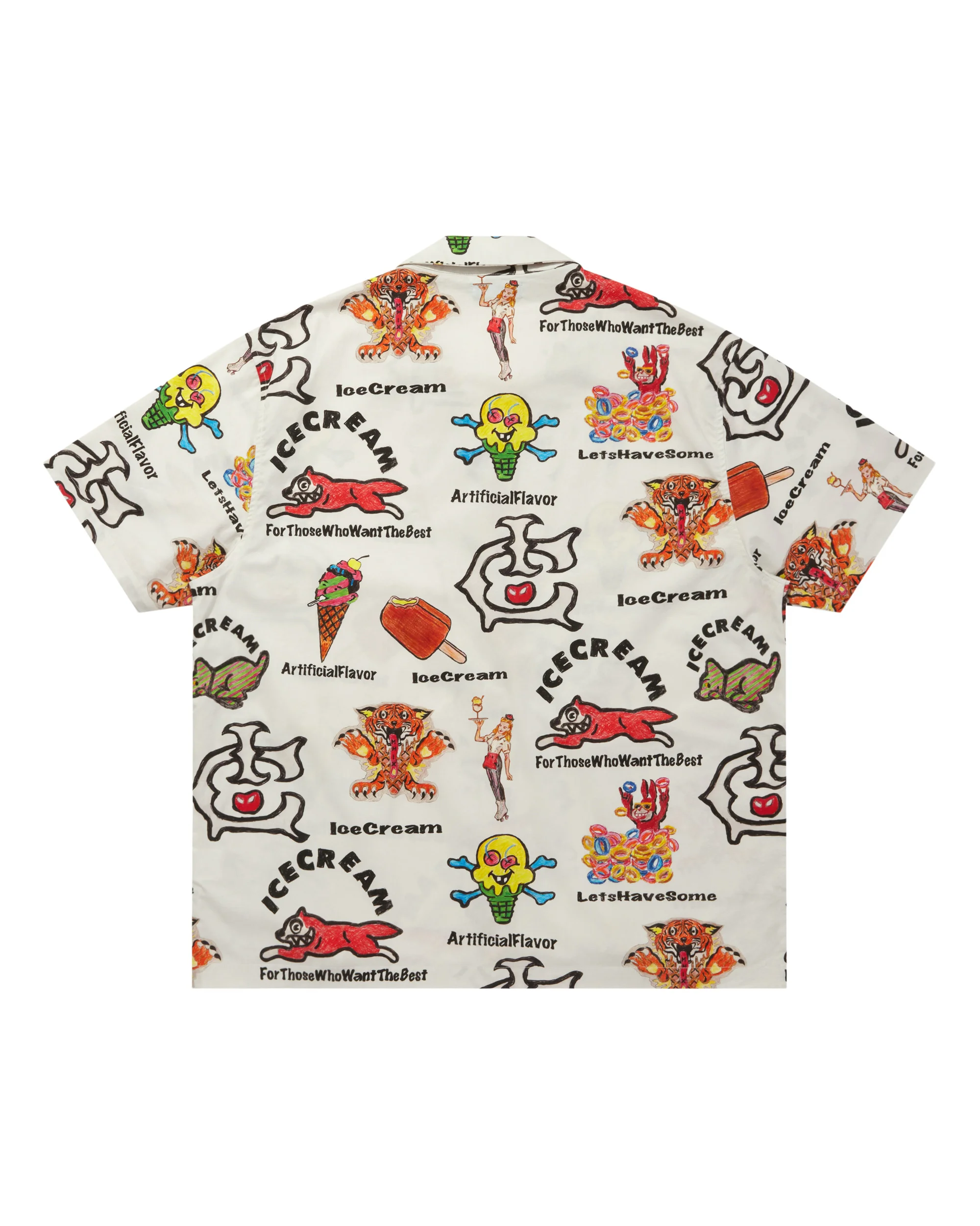 OPEN COLLAR SHIRT - 1