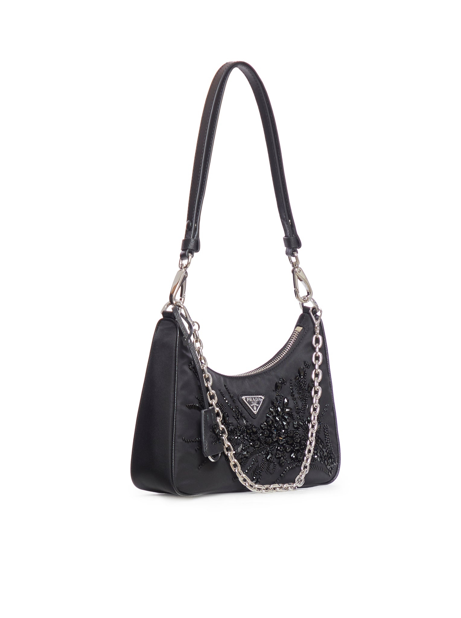 RE-NYLON MINI BAG WITH EMBROIDERY - 2