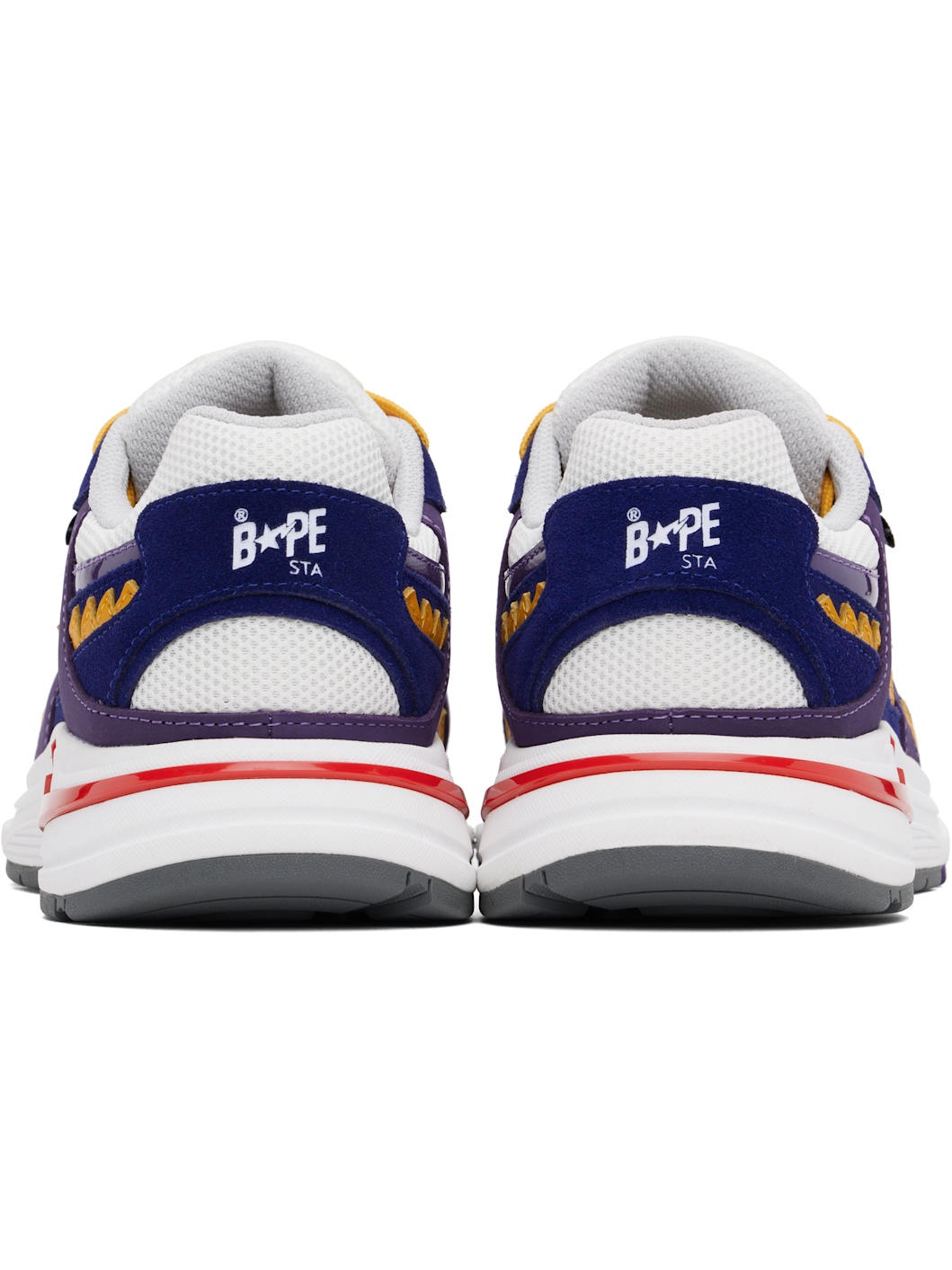 Blue & Purple Shark STA US M1 Sneakers - 2