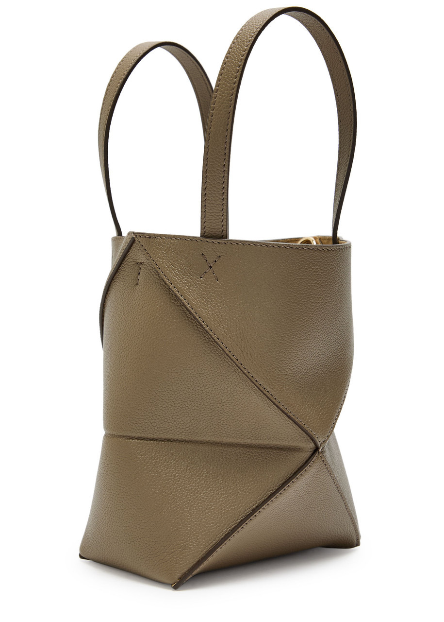 Loewe Puzzle Fold Mini Leather Tote bag - 2