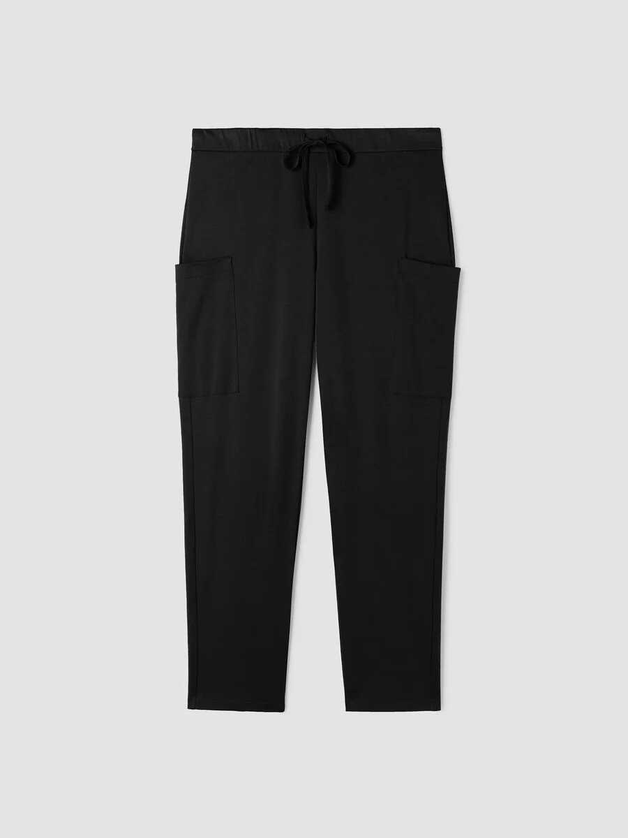 Organic Cotton Interlock Slouchy Sleep Pant - 1