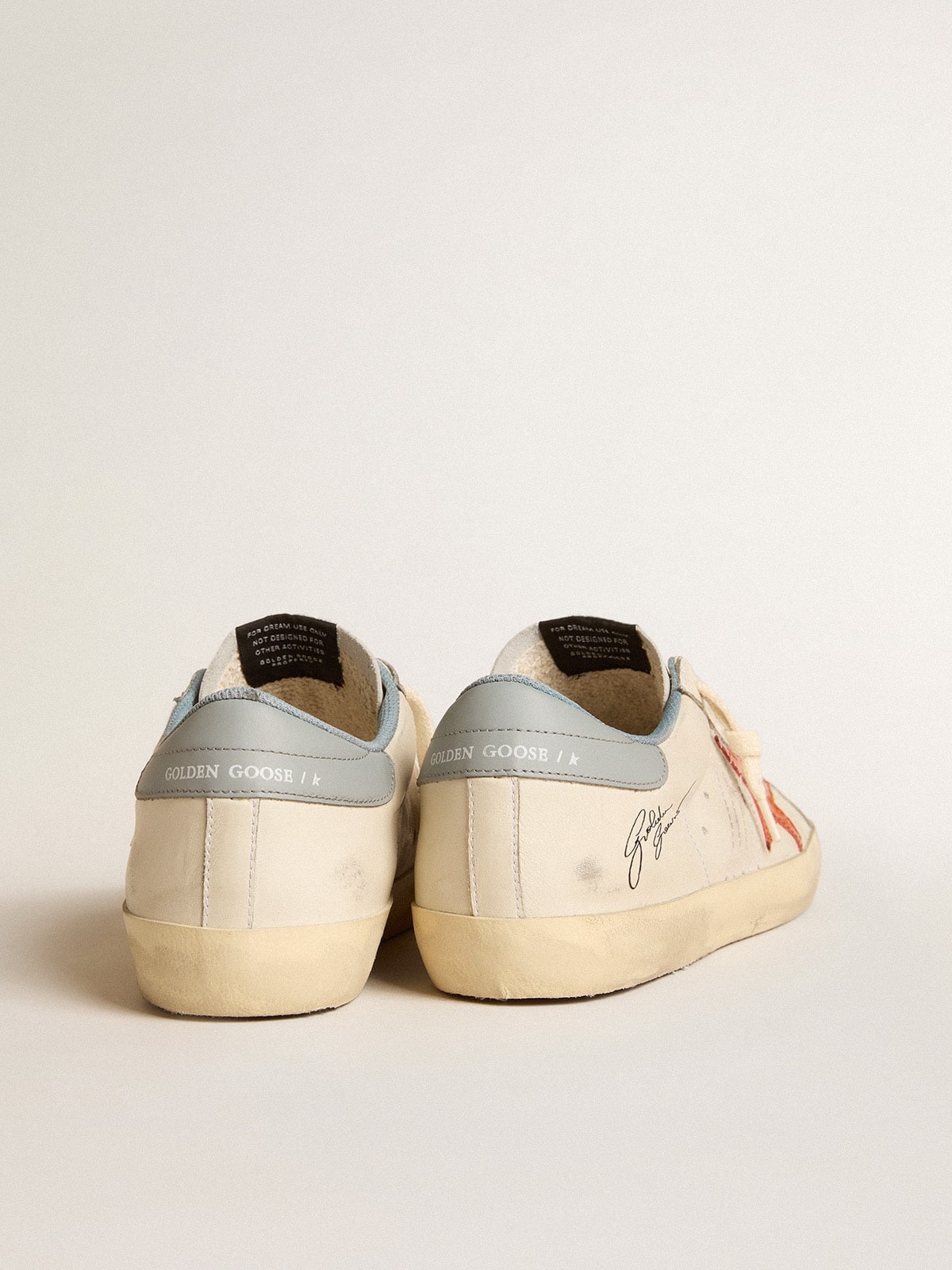 Super-Star with crocodile-print star and silver-blue heel tab - 4