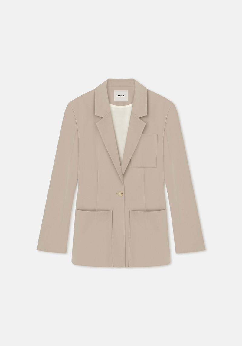 MILA
Waisted blazer with oversized pockets 1