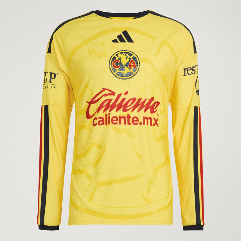 Club America 26/27 Home Authentic Long Sleeve Jersey 1