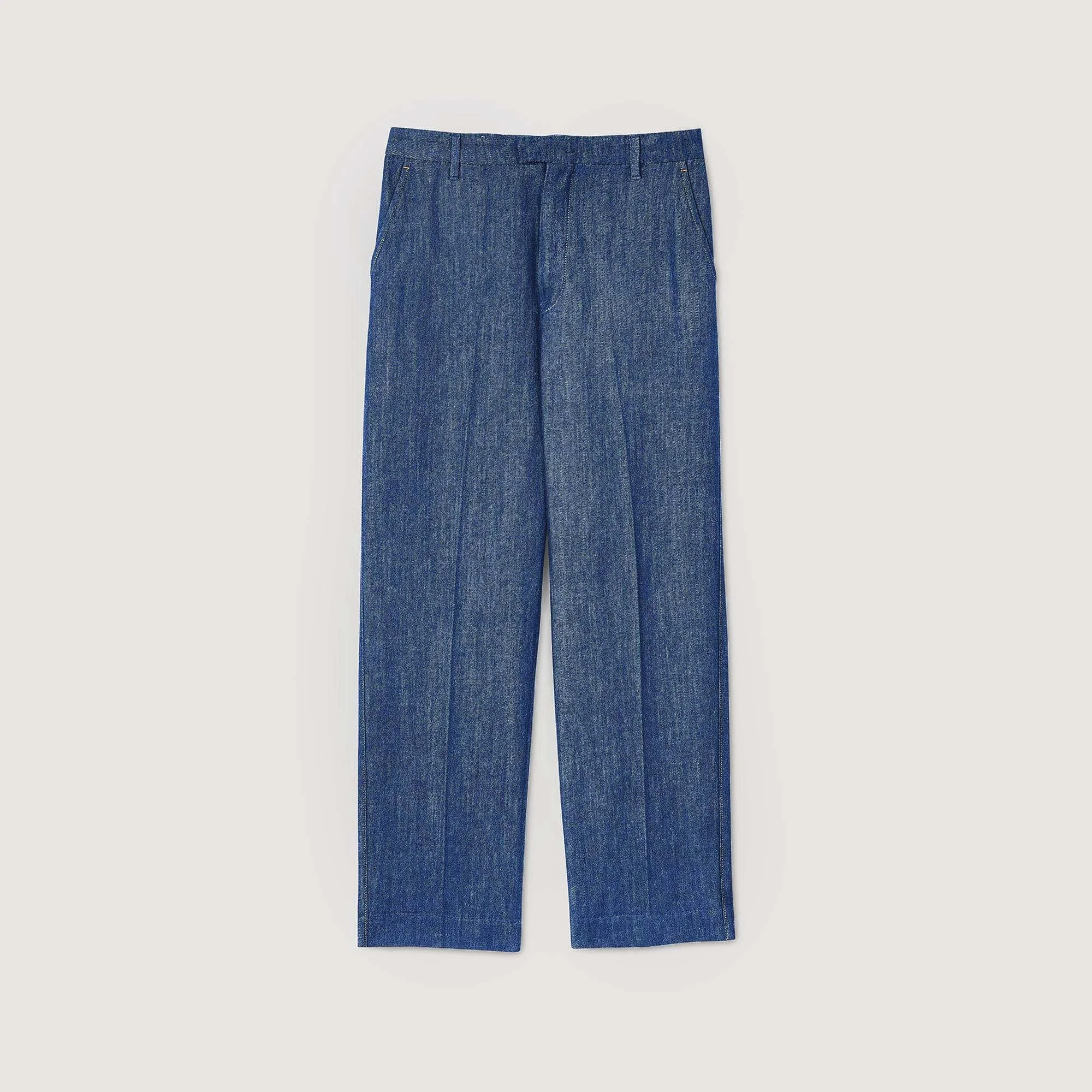 CHAMBRAY TROUSERS - 1
