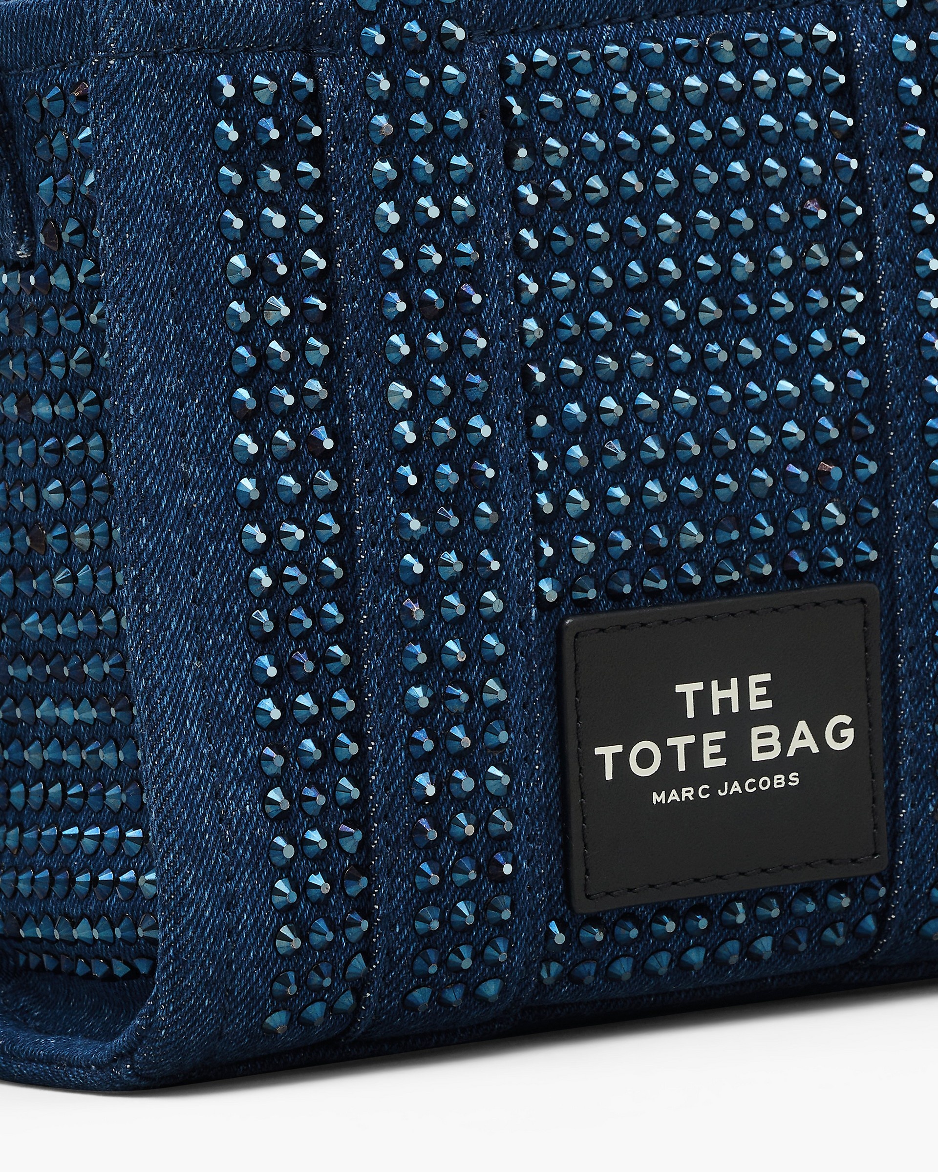 THE CRYSTAL DENIM CROSSBODY TOTE BAG - 5