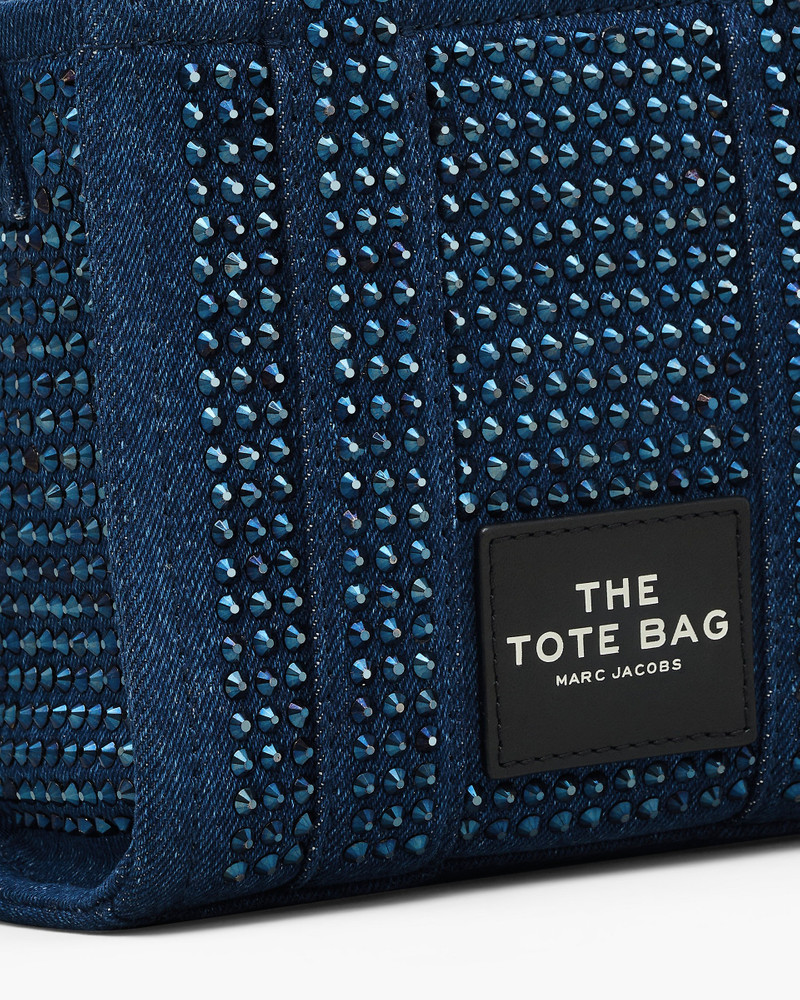THE CRYSTAL DENIM CROSSBODY TOTE BAG 5