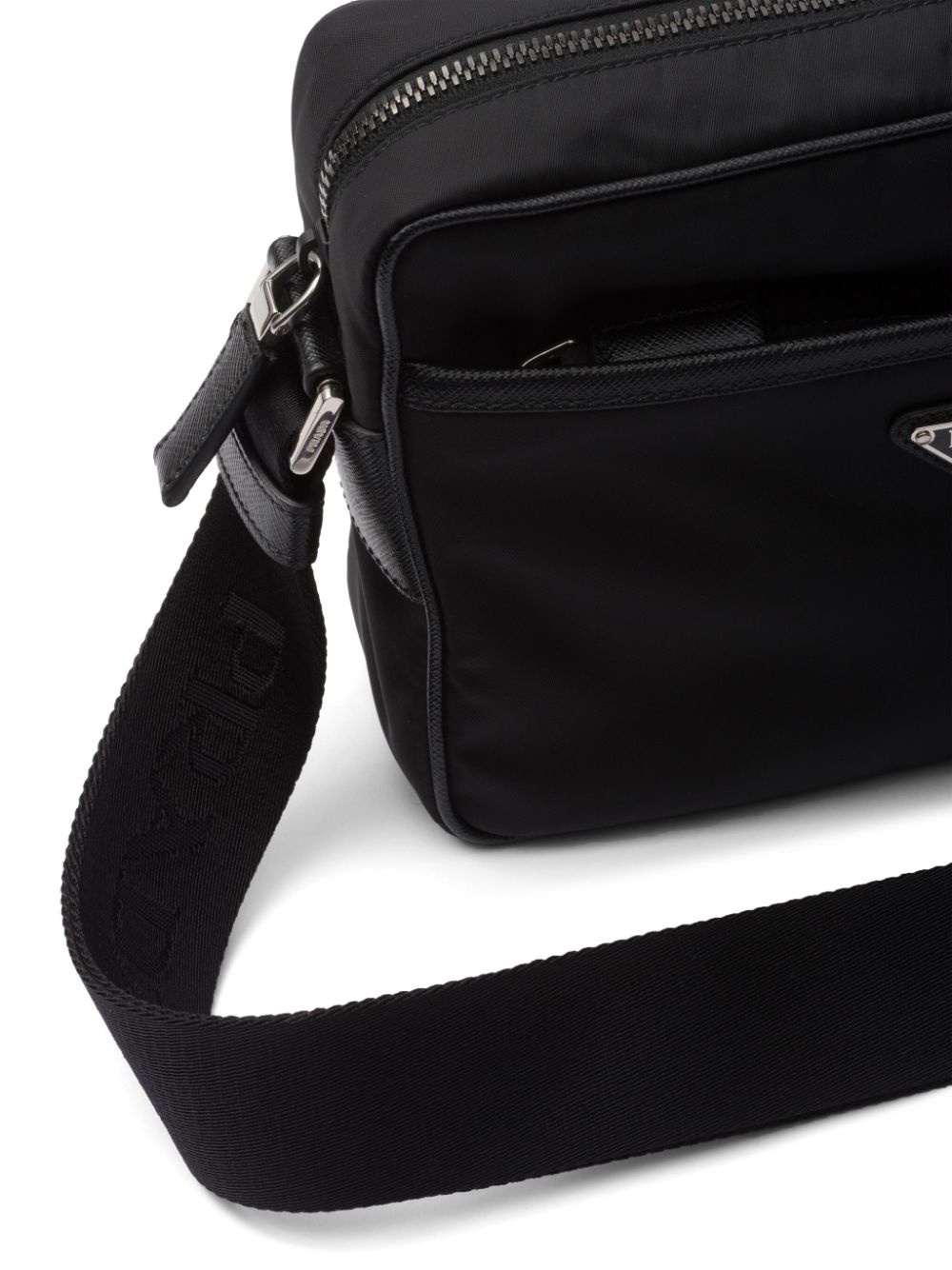 logo-plaque messenger bag - 6