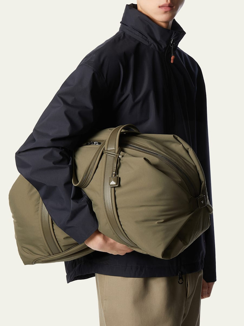 Loro Piana Men's Wind Nylon and Leather Duffel Bag outlook