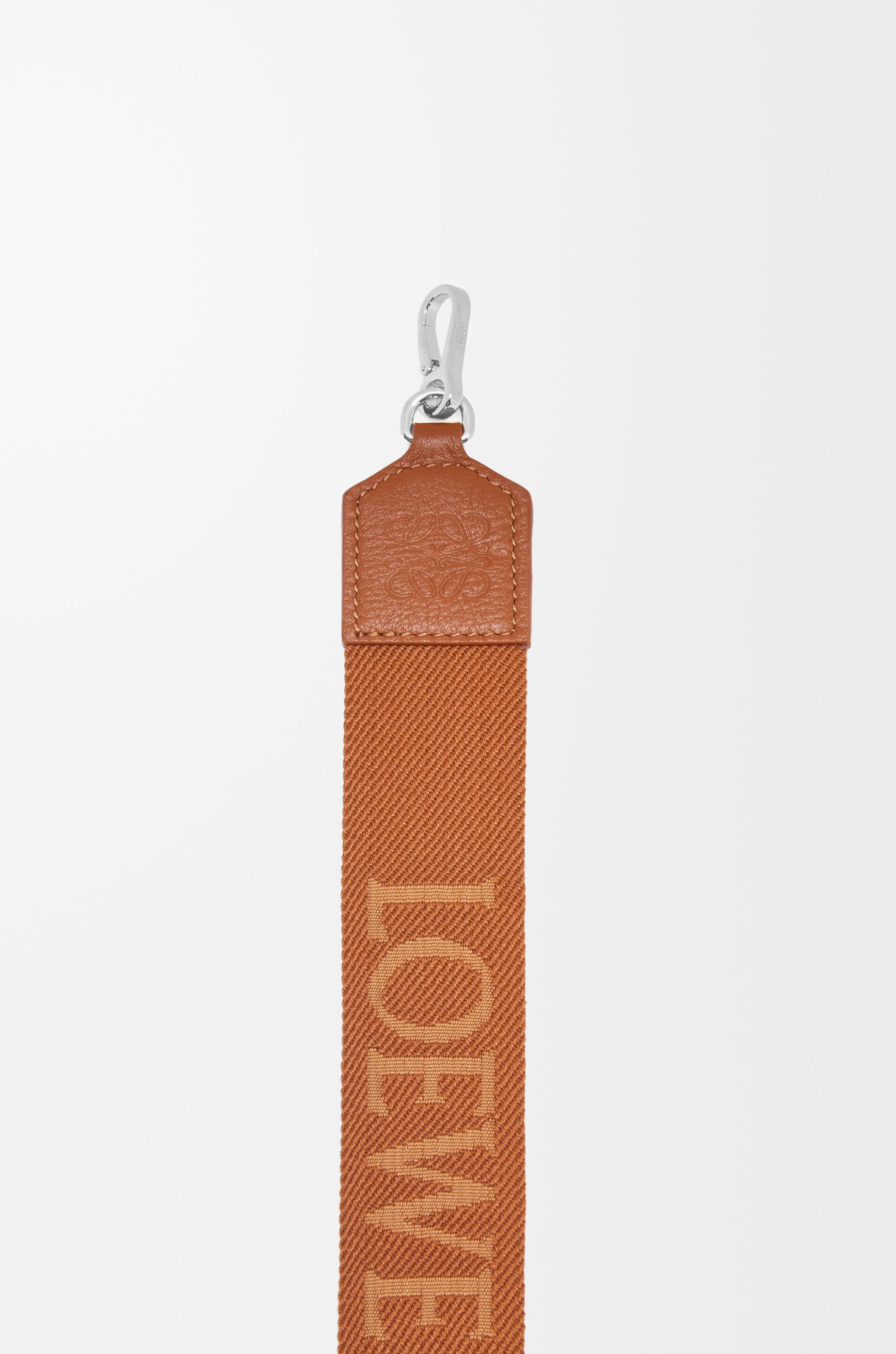 LOEWE webbing strap in wool and calfskin - 2