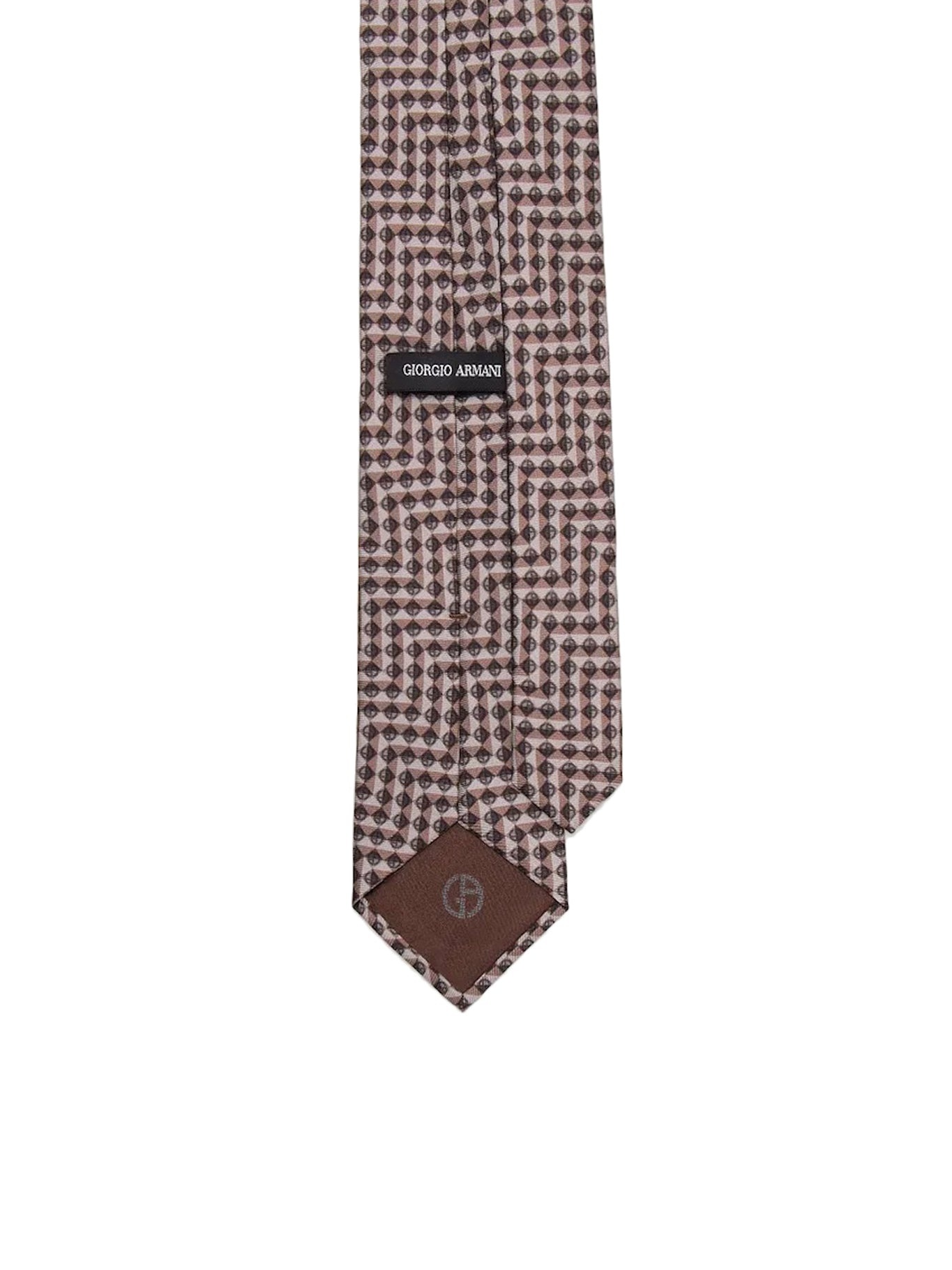 ARMANI SUSTAINABILITY VALUES PRINTED SILK TIE - 2