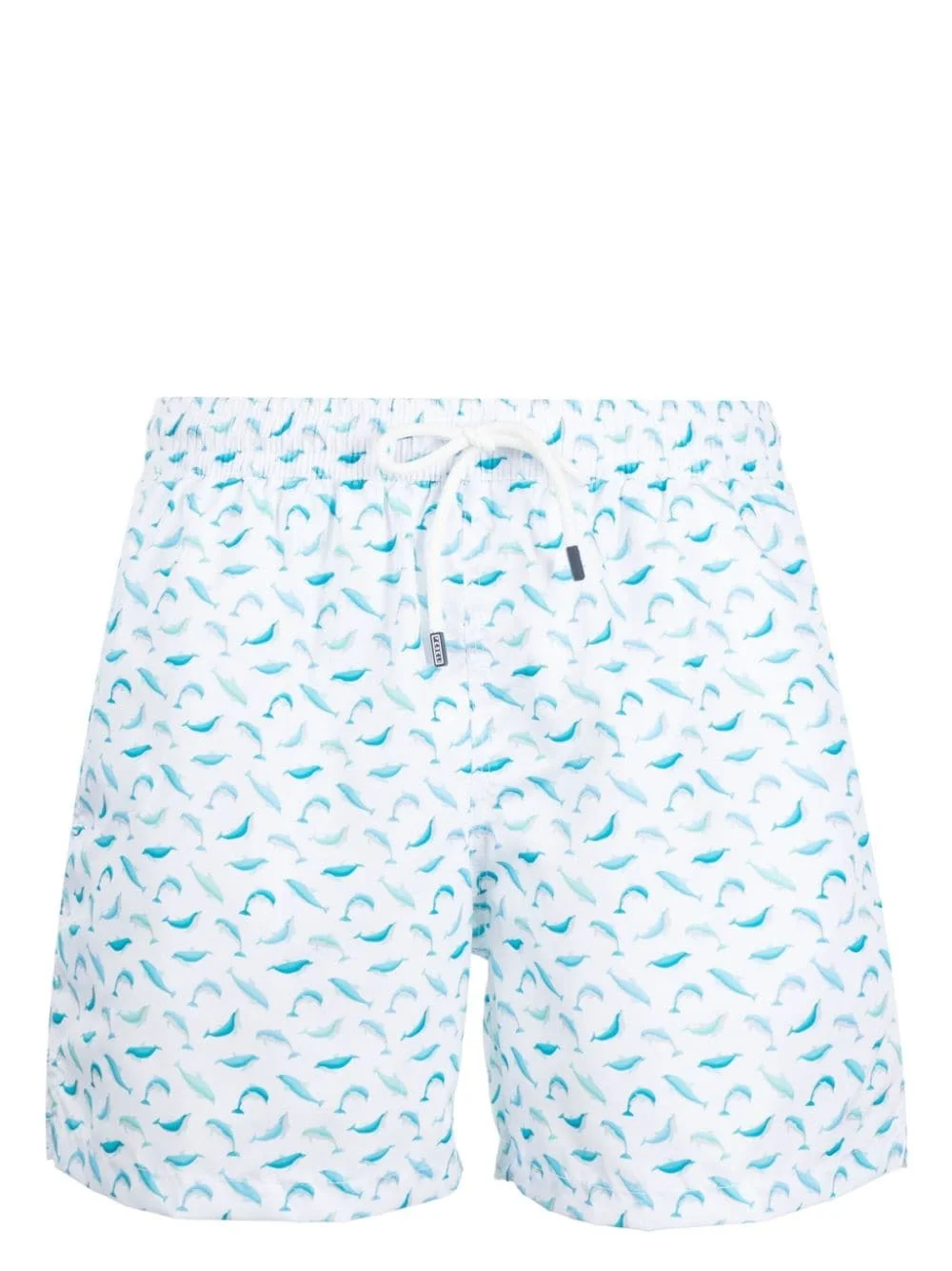 Madeira dolphin-print swim shorts - 1