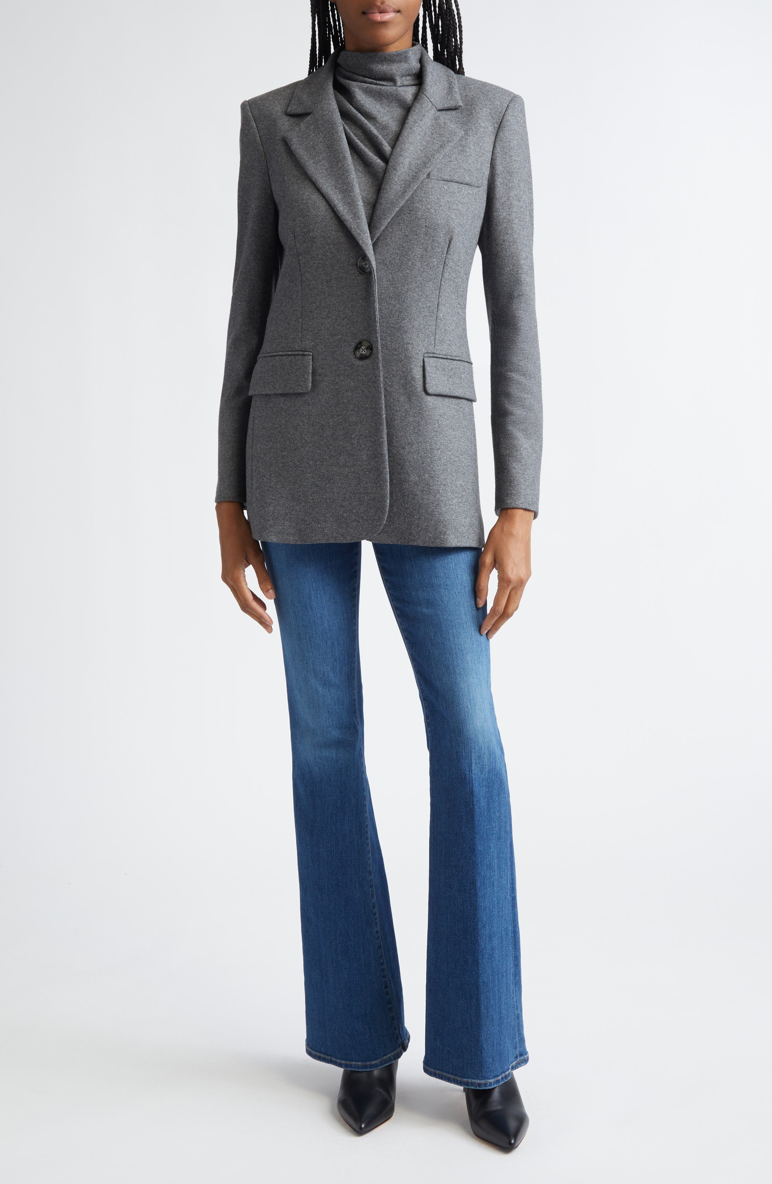 Veronica Beard Ryanne jacket in Medium Heather Grey at Nordstrom - 2