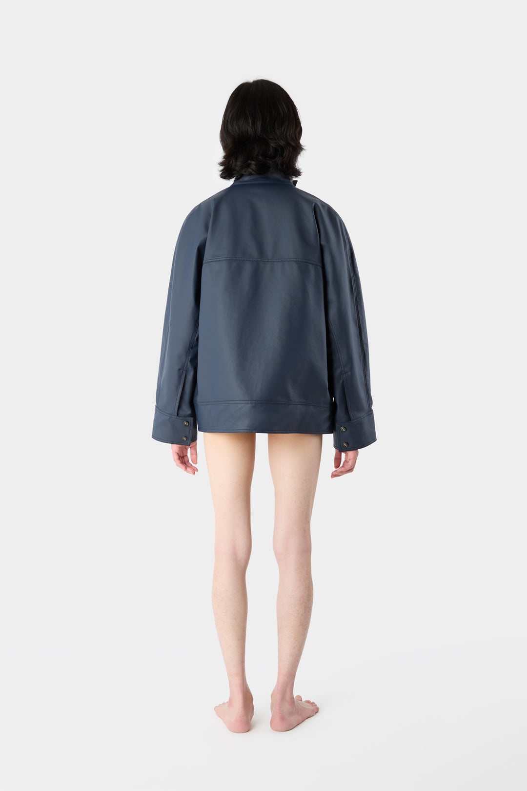 SHORT PINO JACKET / dark navy - 7