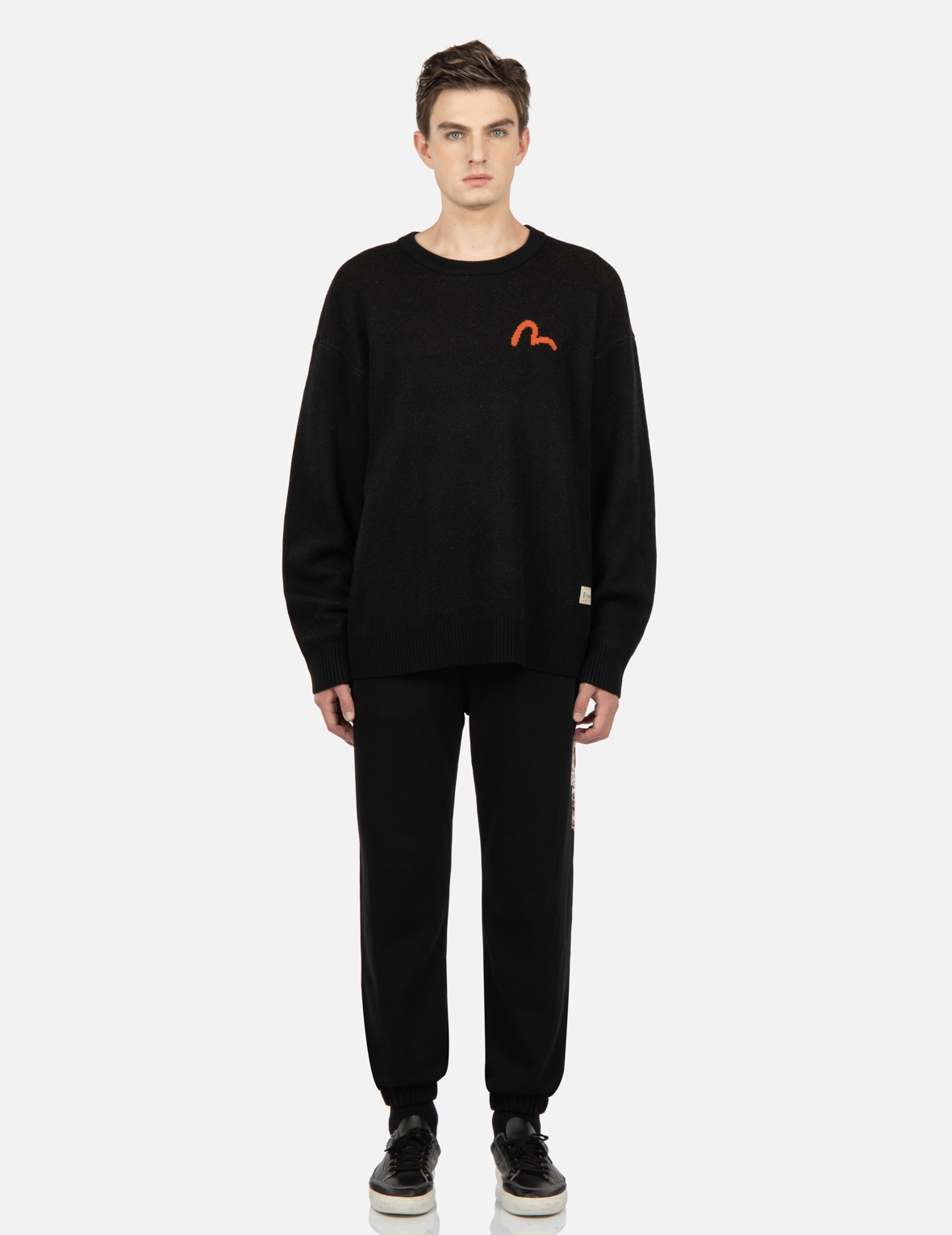 FORTUNE CAT INTARSIA-KNIT SWEATER - 6