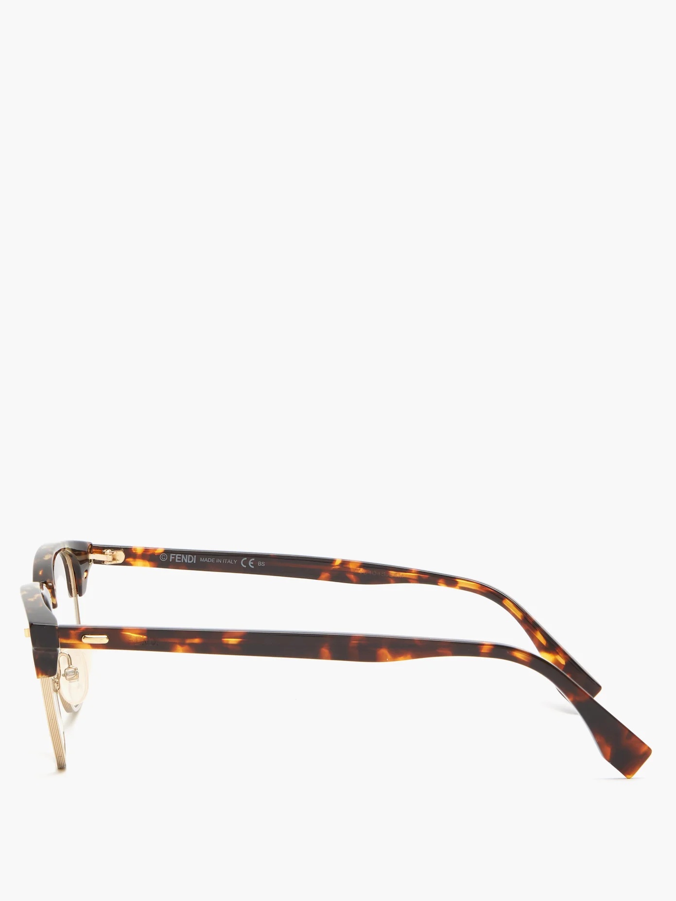 D-frame acetate and metal glasses - 4