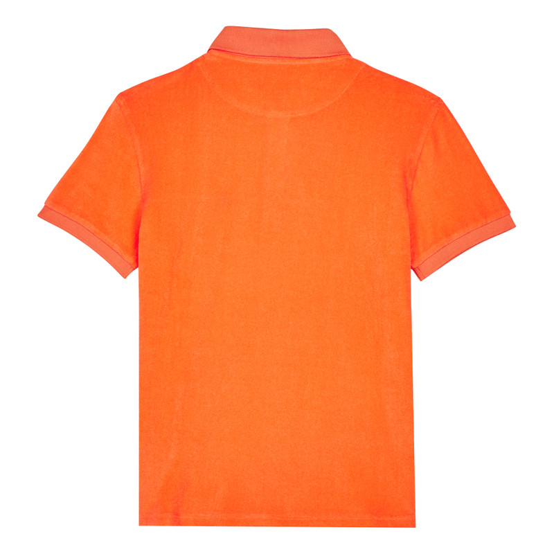 Vilebrequin Men Terry Polo Shirt Solid outlook