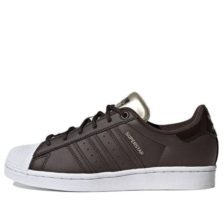 (WMNS) adidas Superstar 'Night Brown Gold' GX4360 - 1