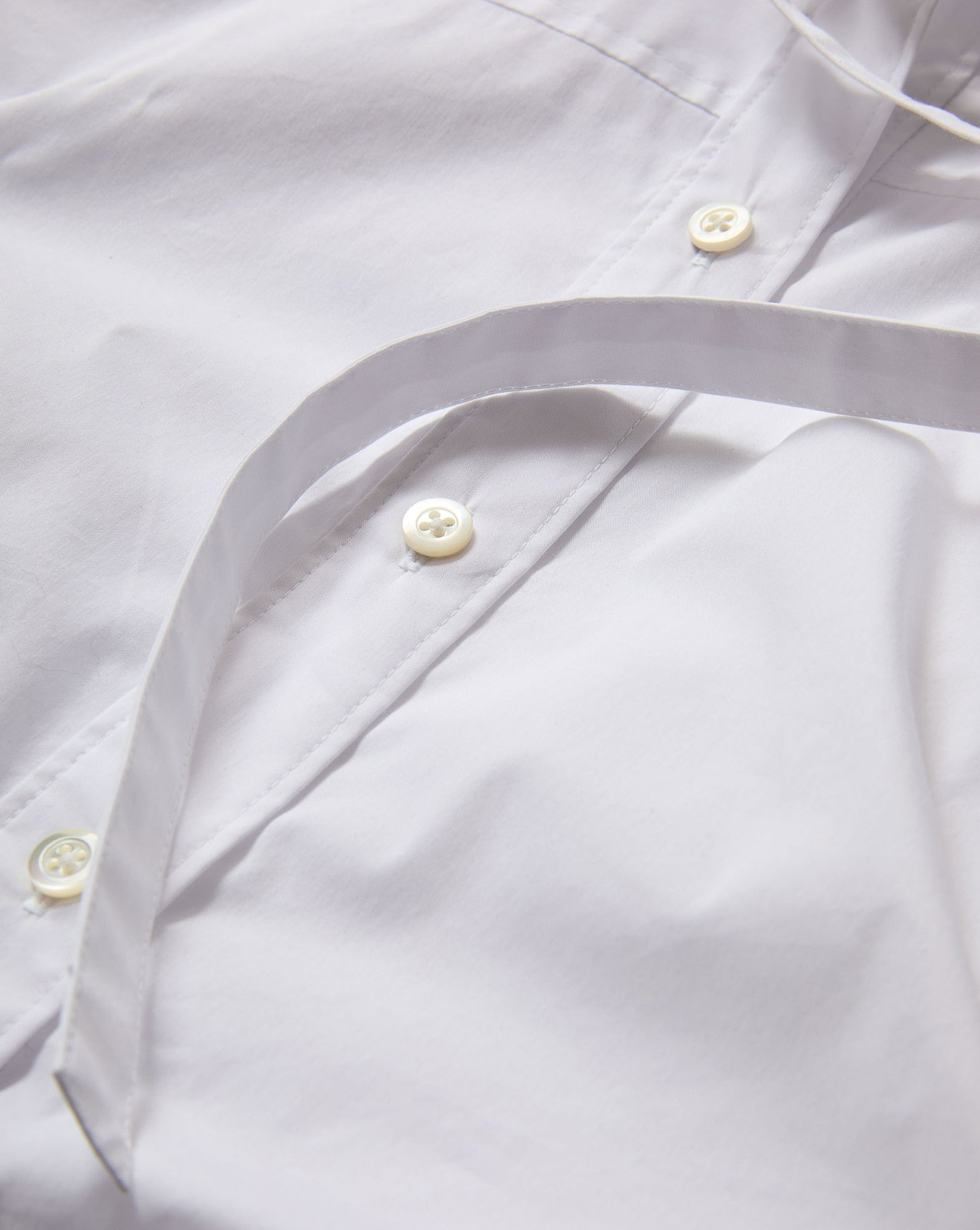 JOON TIE-NECK BUTTON-DOWN BLOUSE - 4