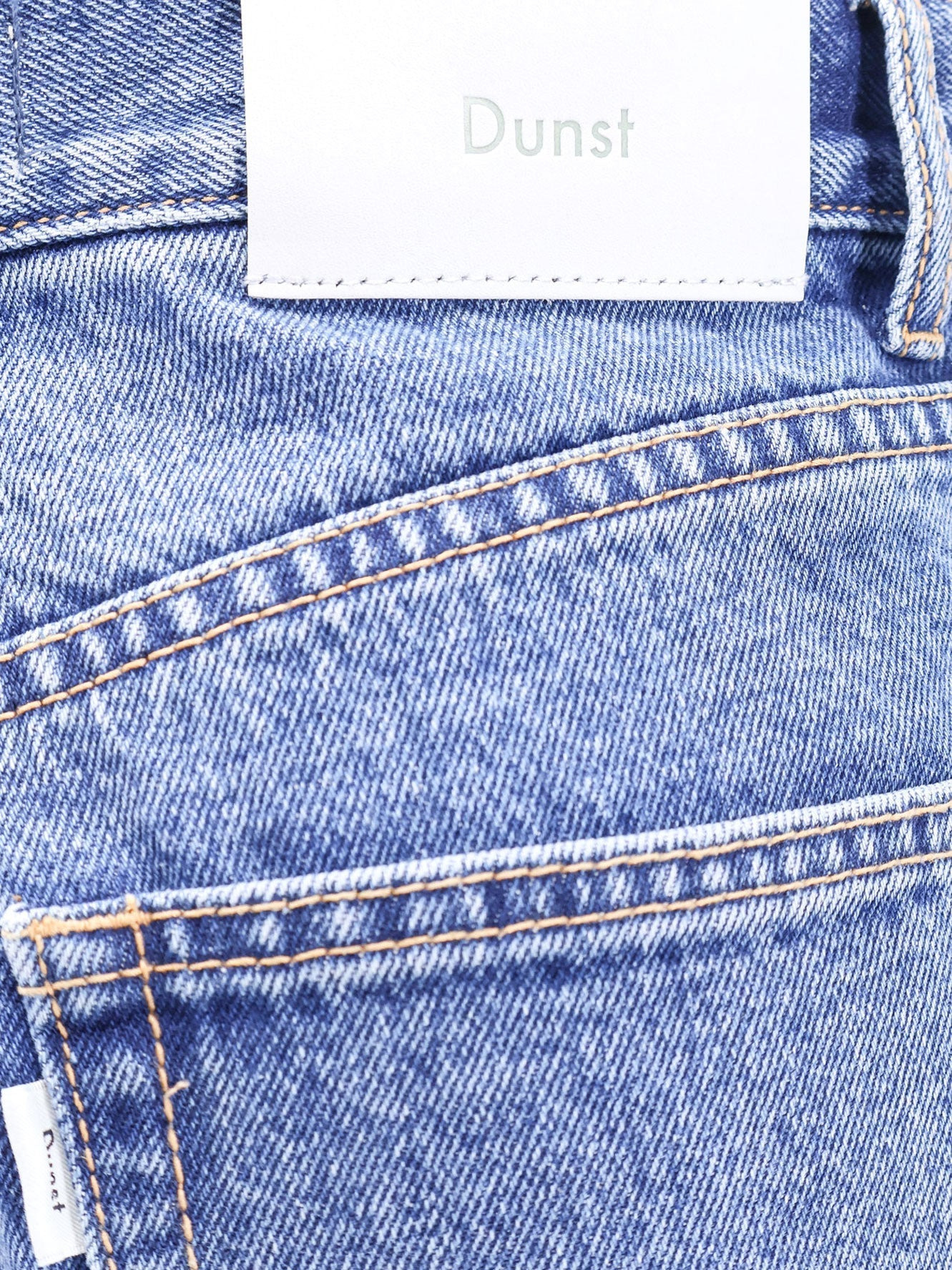 Dunst Cotton Jeans With Back Logo Patch - 3