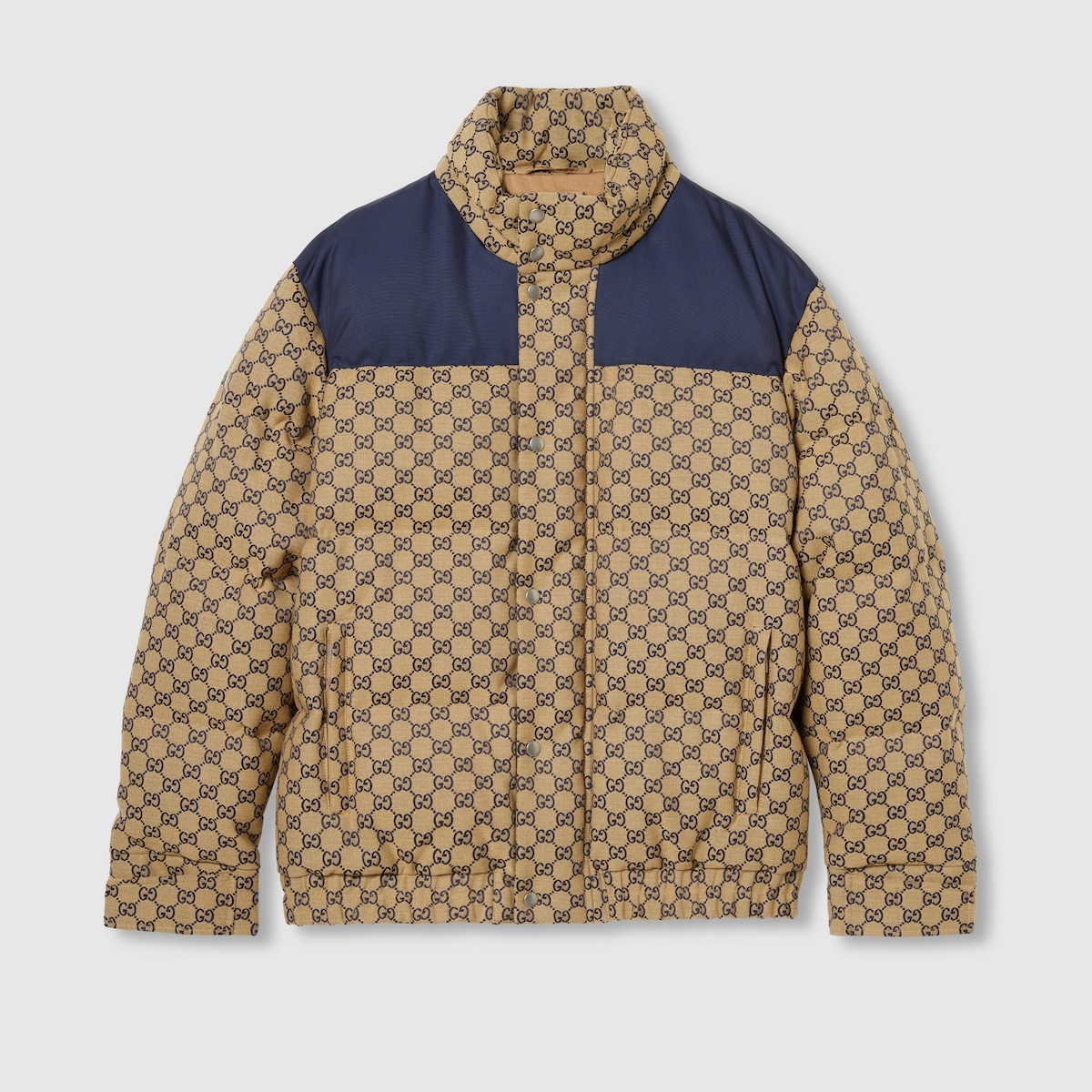 GG canvas down jacket - 8