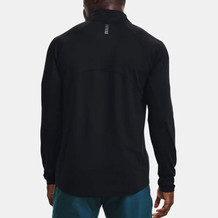 Under Armour Qualifier Run 2.0  Zip Sweatshirt 'Black' 1365662-001 - 4