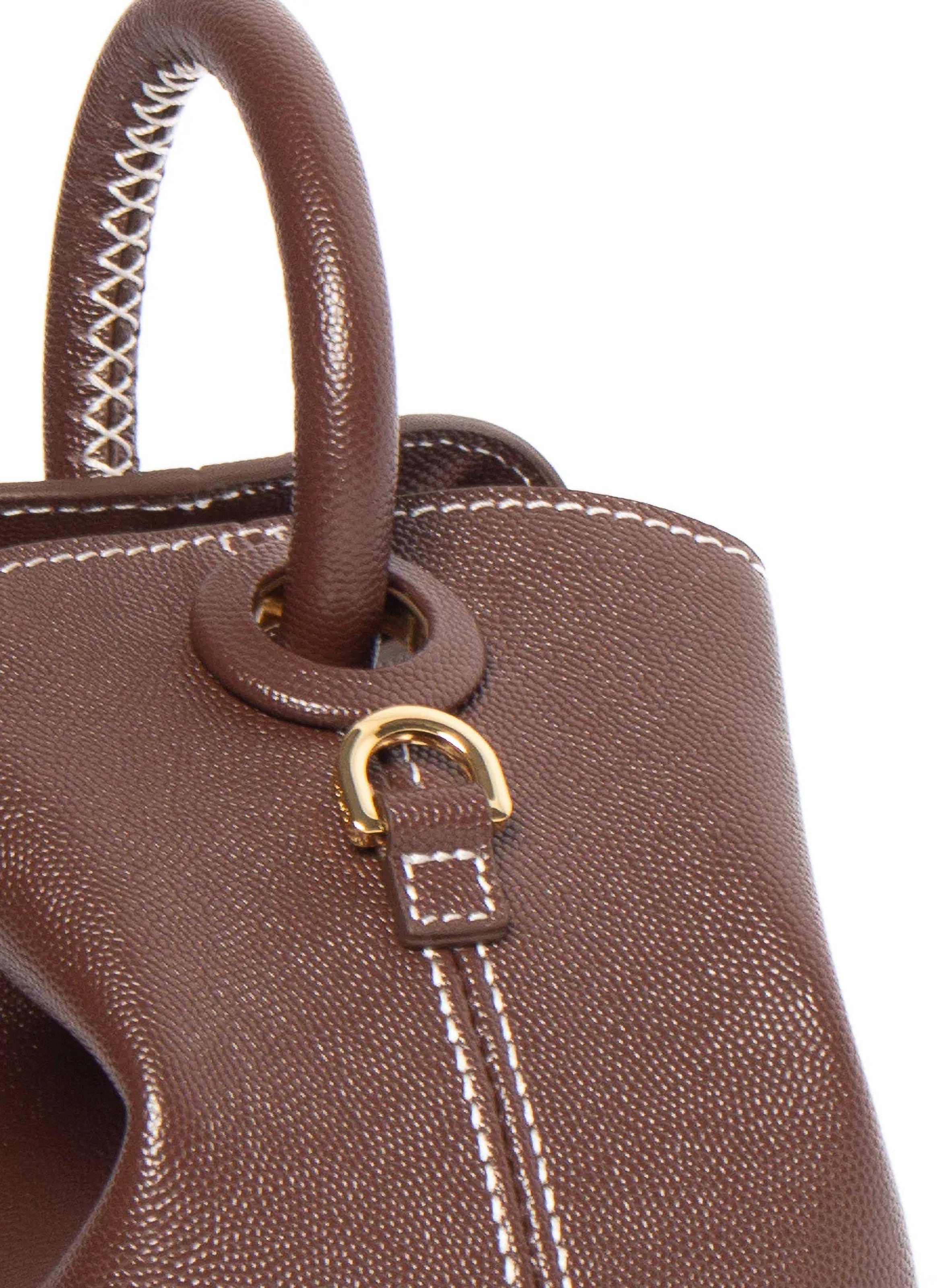 Baozi Caviar Leather Brown - 5