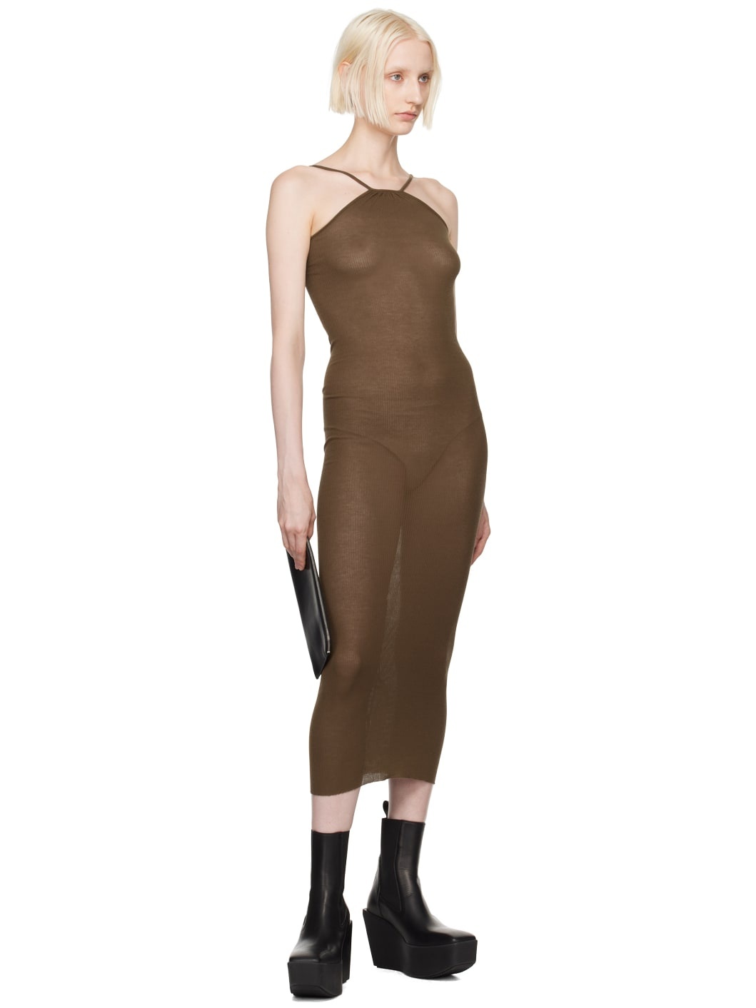 Khaki Porterville Skorpio Midi Dress - 4