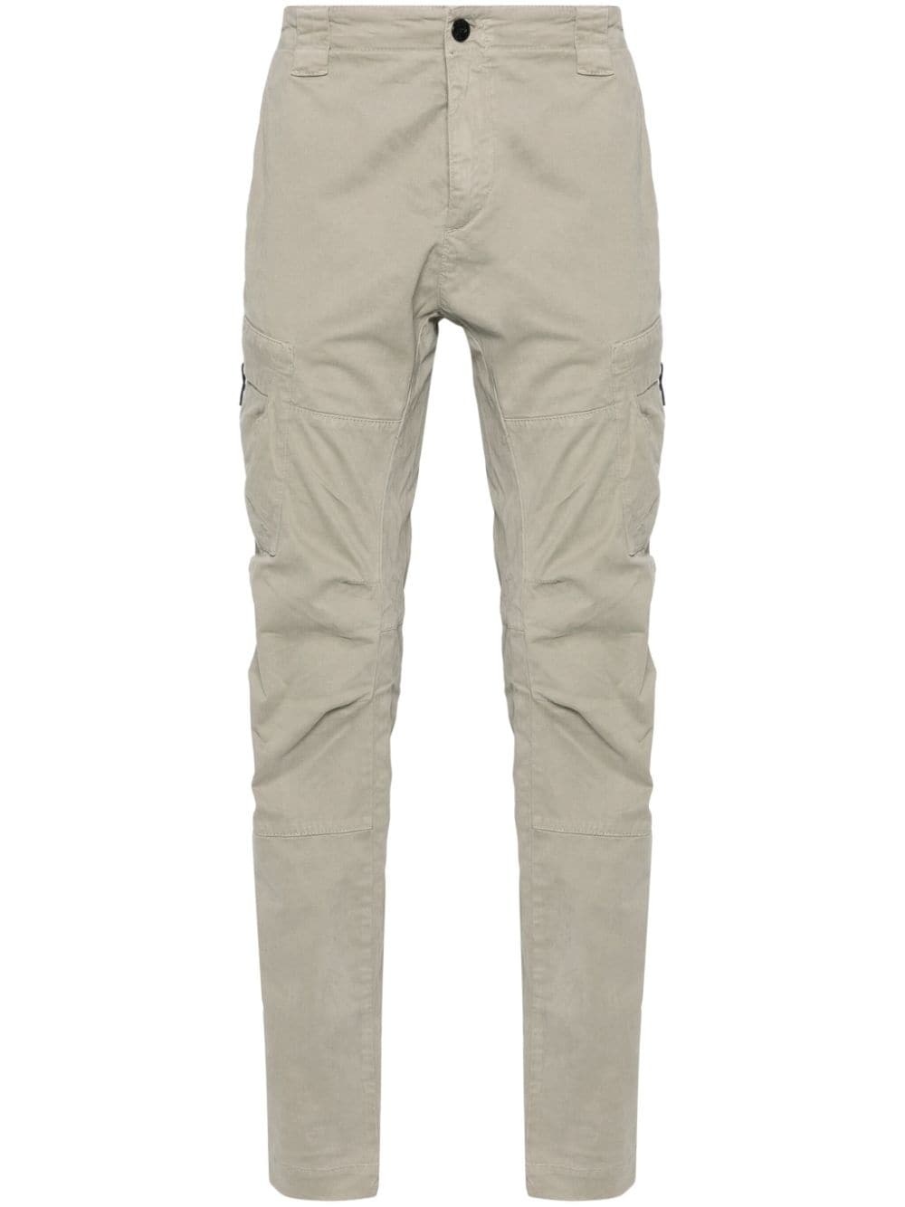 Lens tapered-leg cargo trousers - 1