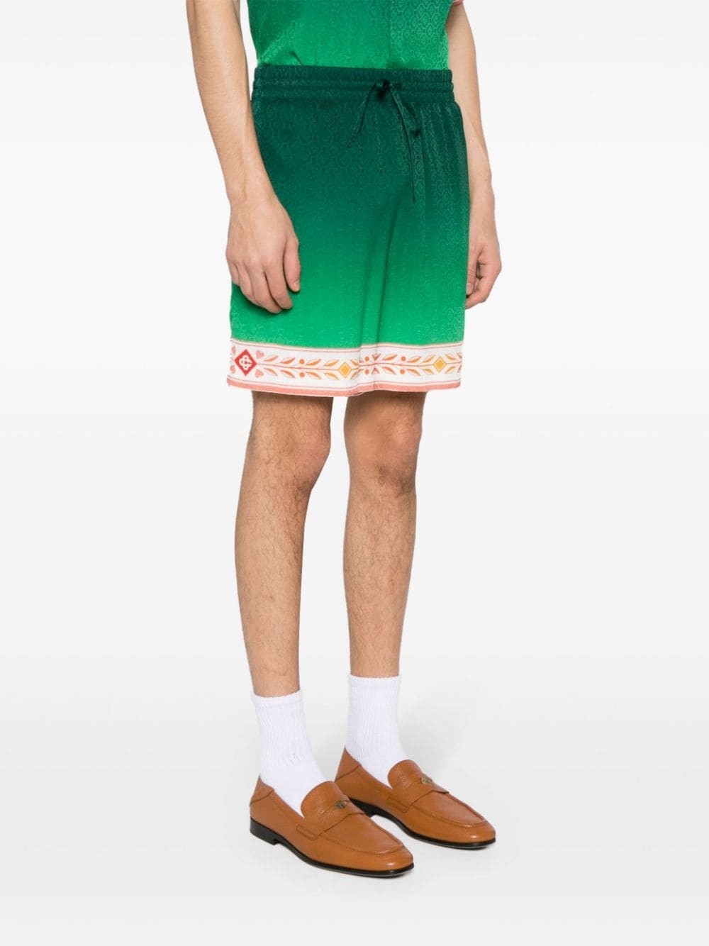 Unity Is Power silk shorts - 3