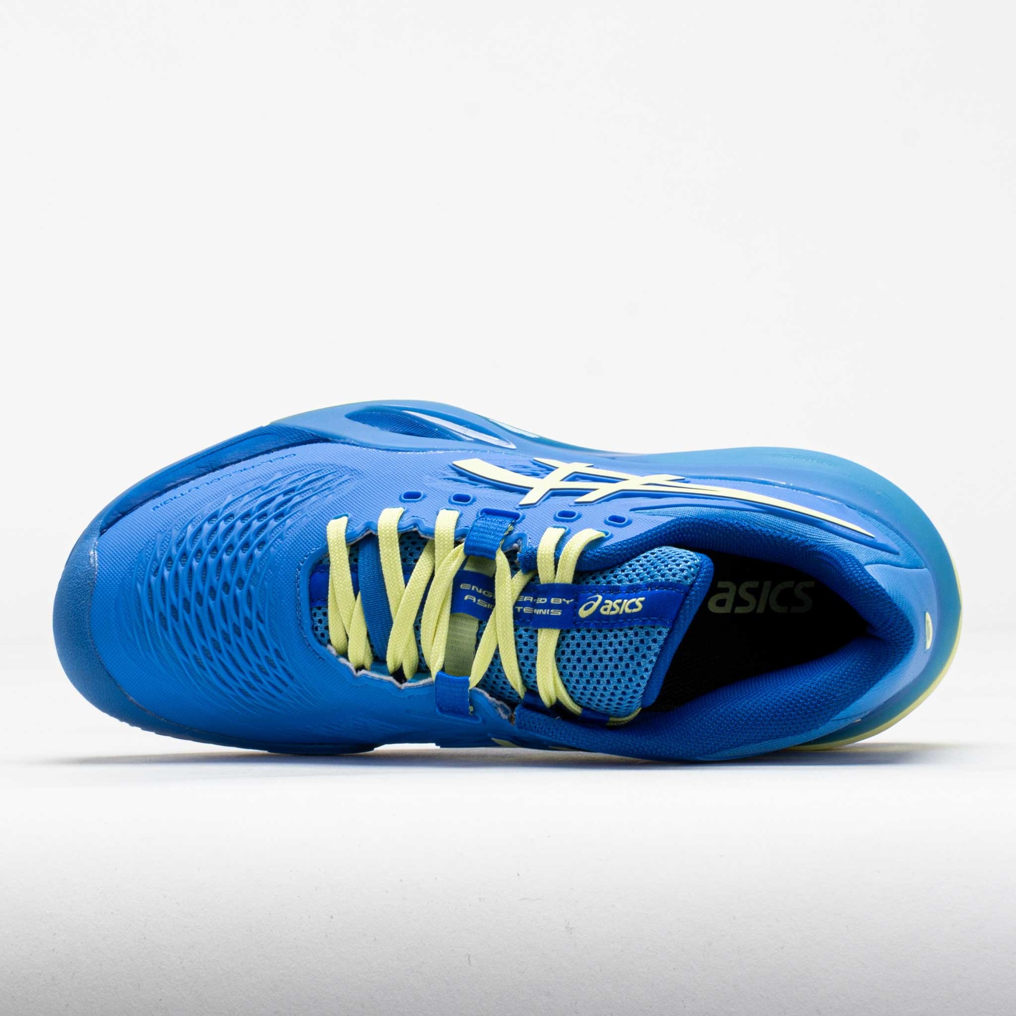 ASICS GEL-Resolution X Clay Women's Blue Coast/Huddle Yellow - 3