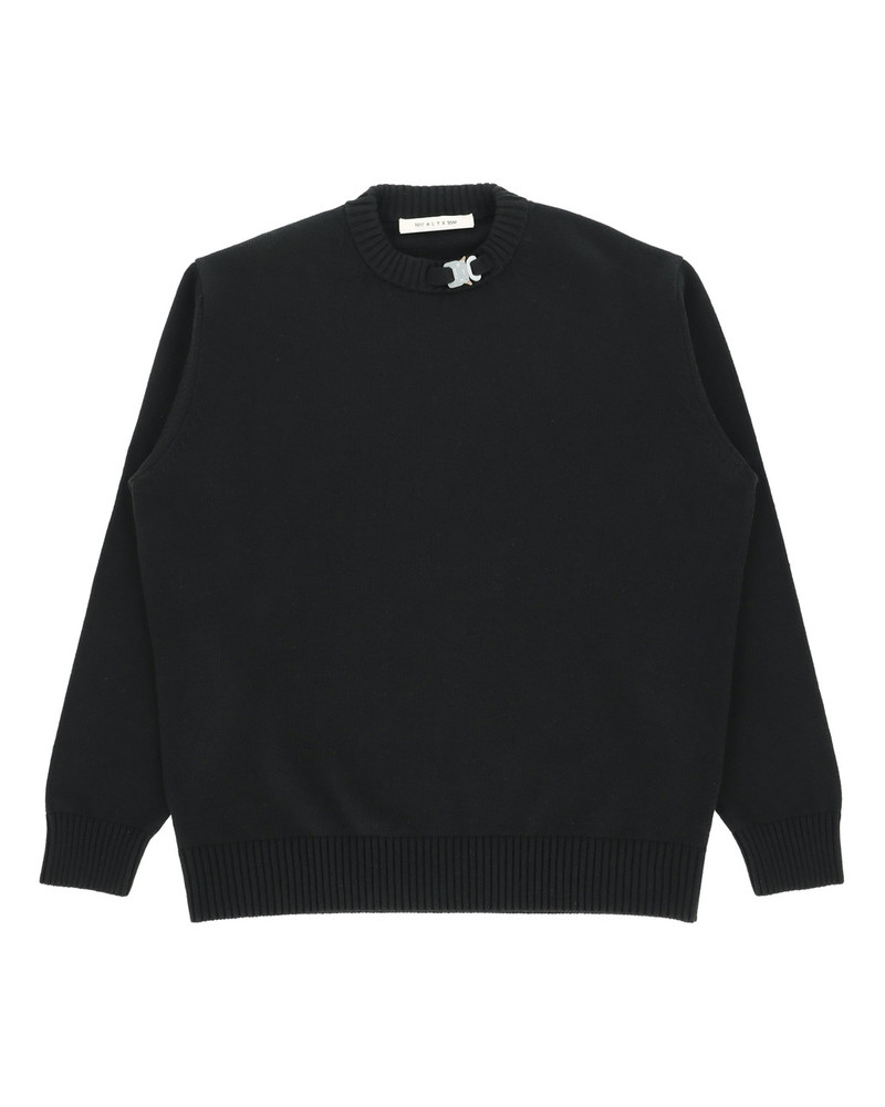 BUCKLE COLLAR CREWNECK 1