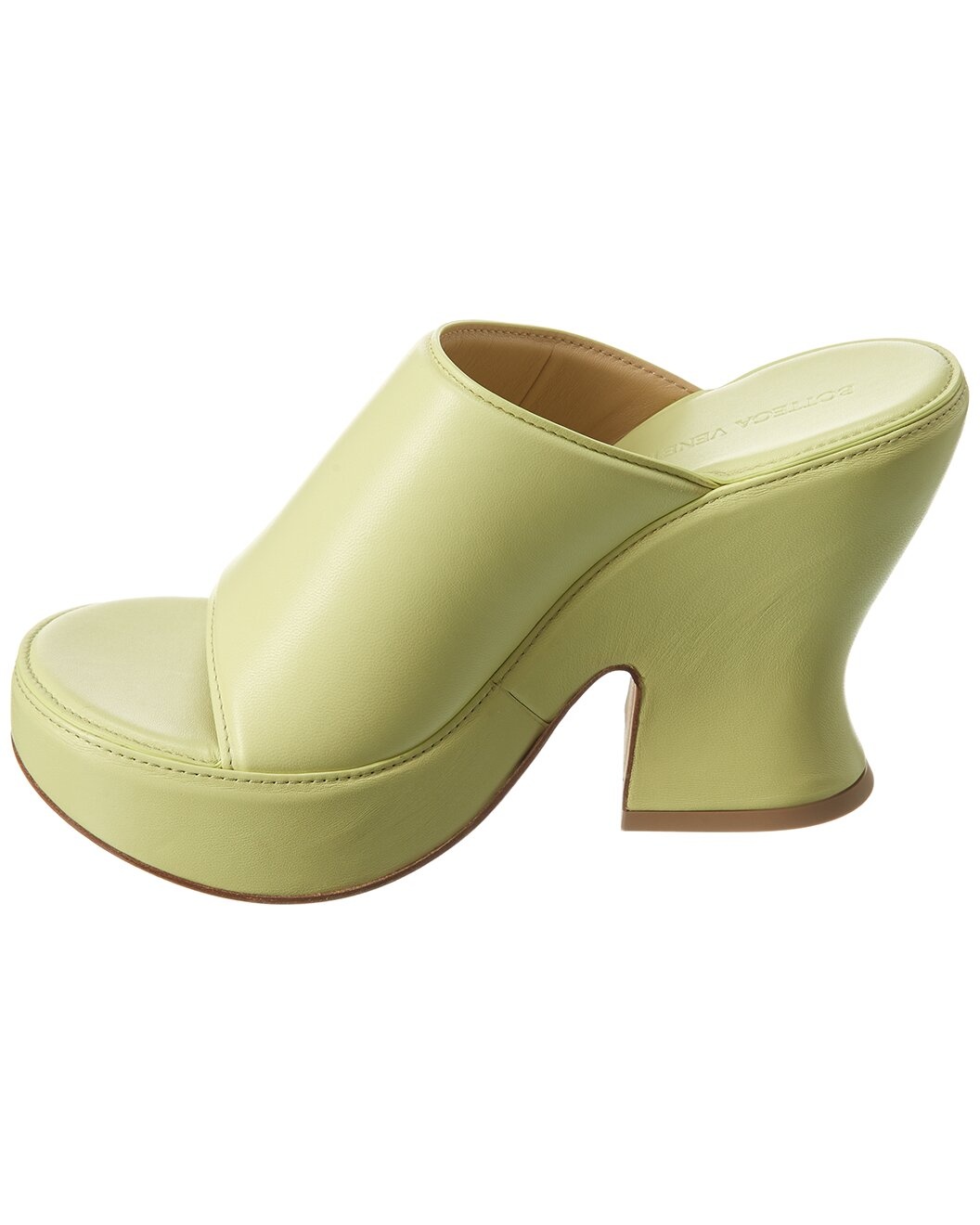 Bottega Veneta Leather Platform Sandal - 2