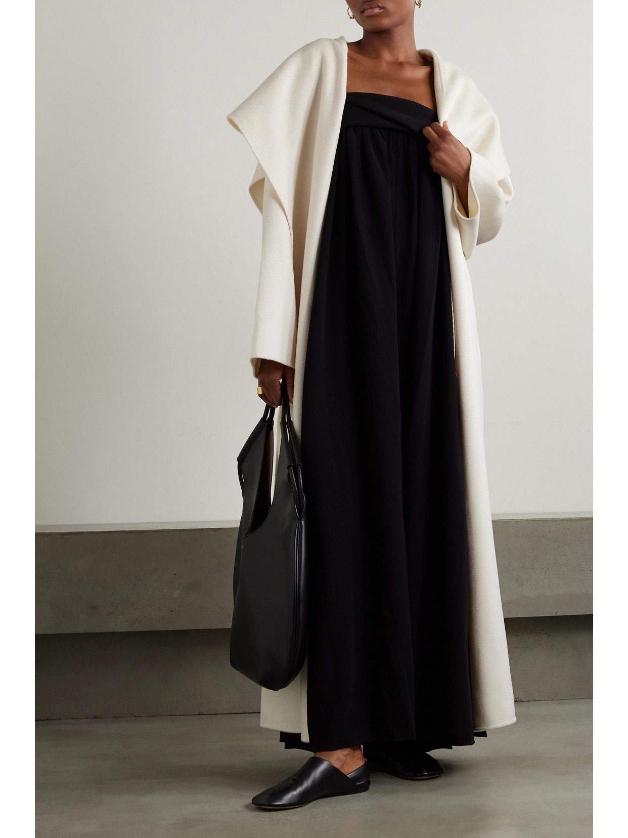 Zinnia Belted Wool-blend Felt Coat - 2