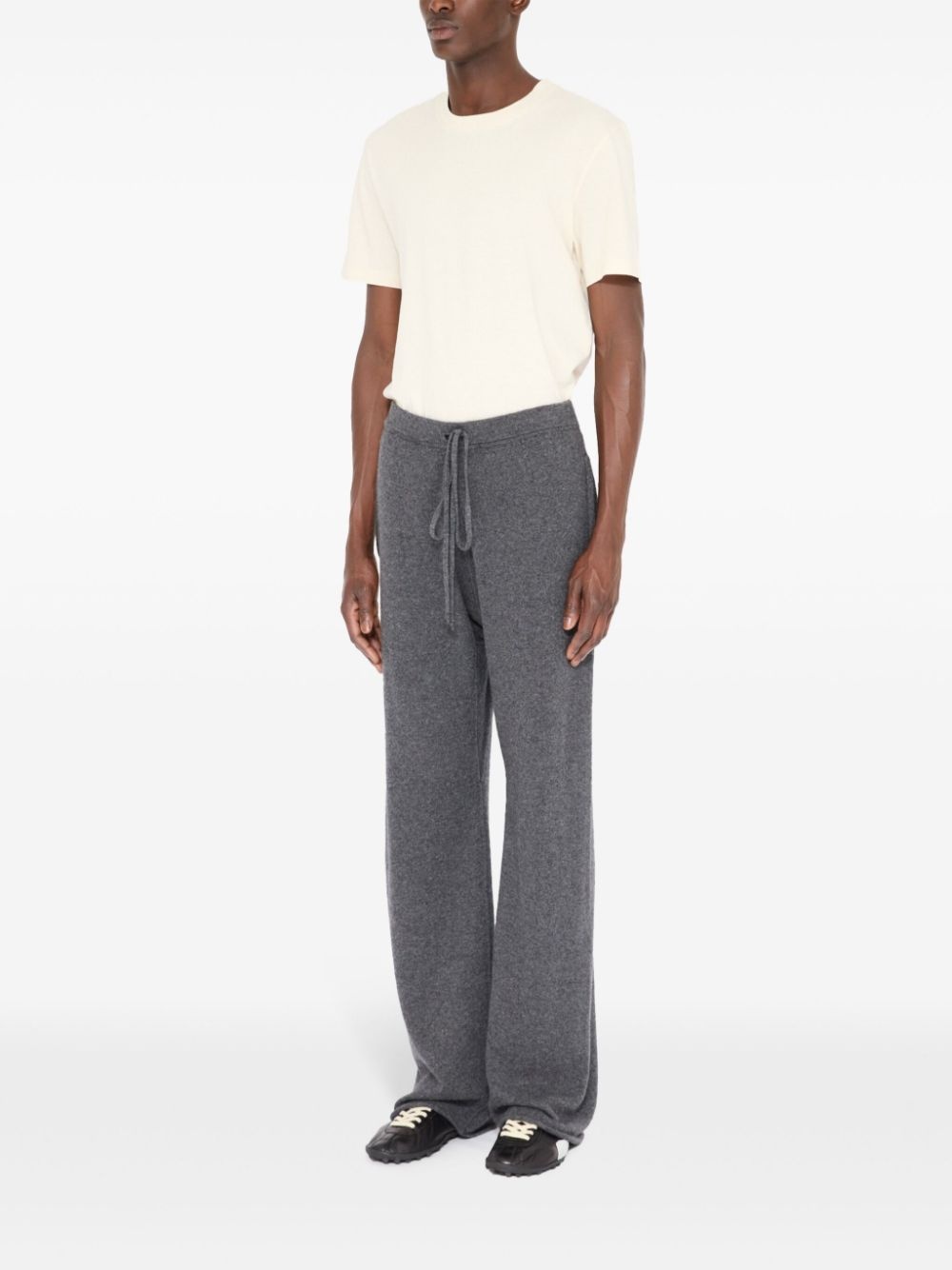 wool-cashmere track pants - 6