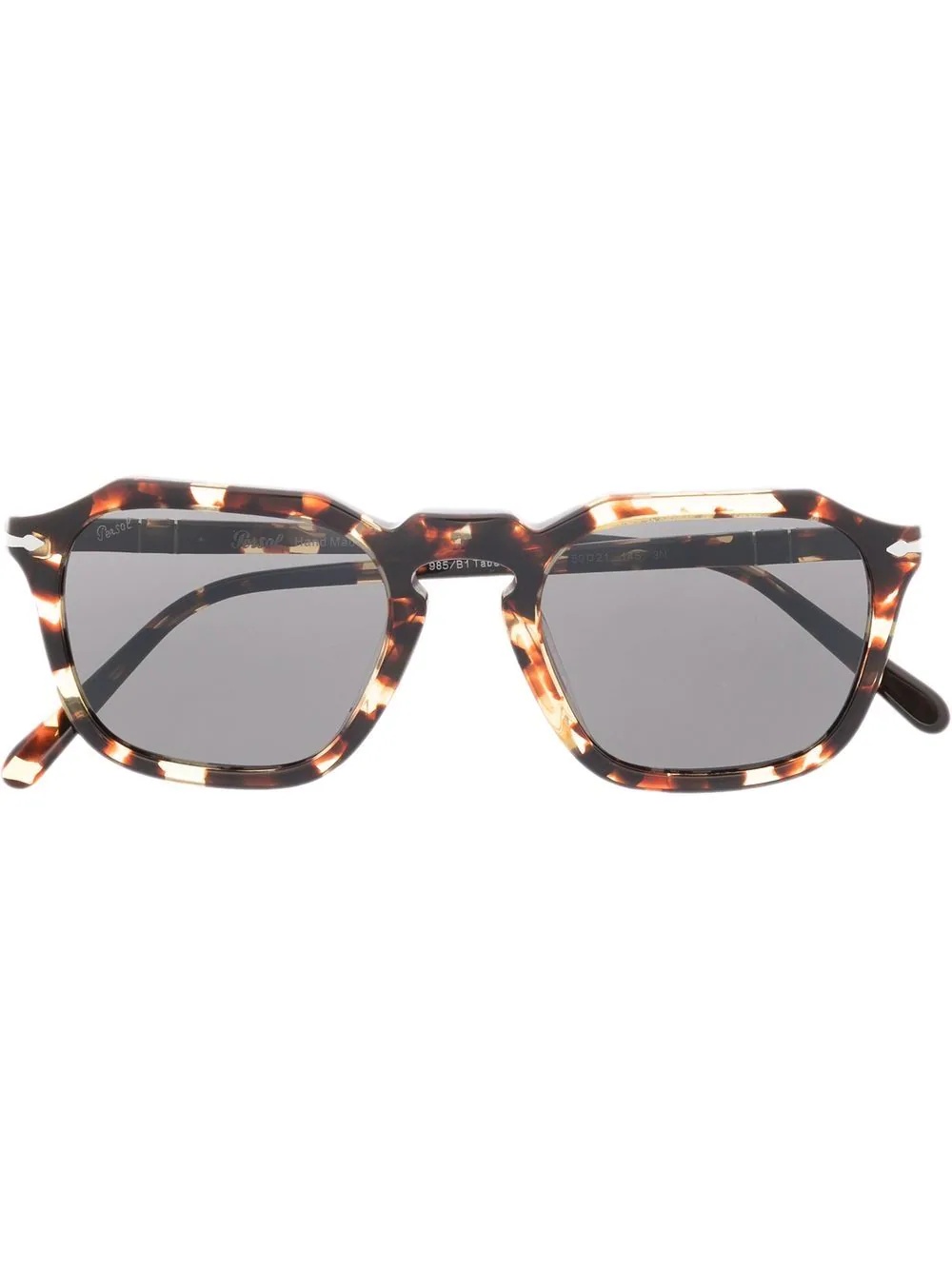 tortoiseshell square-frame sunglasses - 1