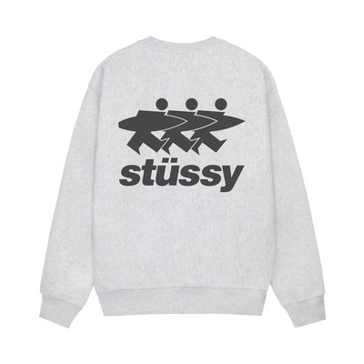 Stüssy Stussy Surfwalk Crew 'Ash Heather' outlook