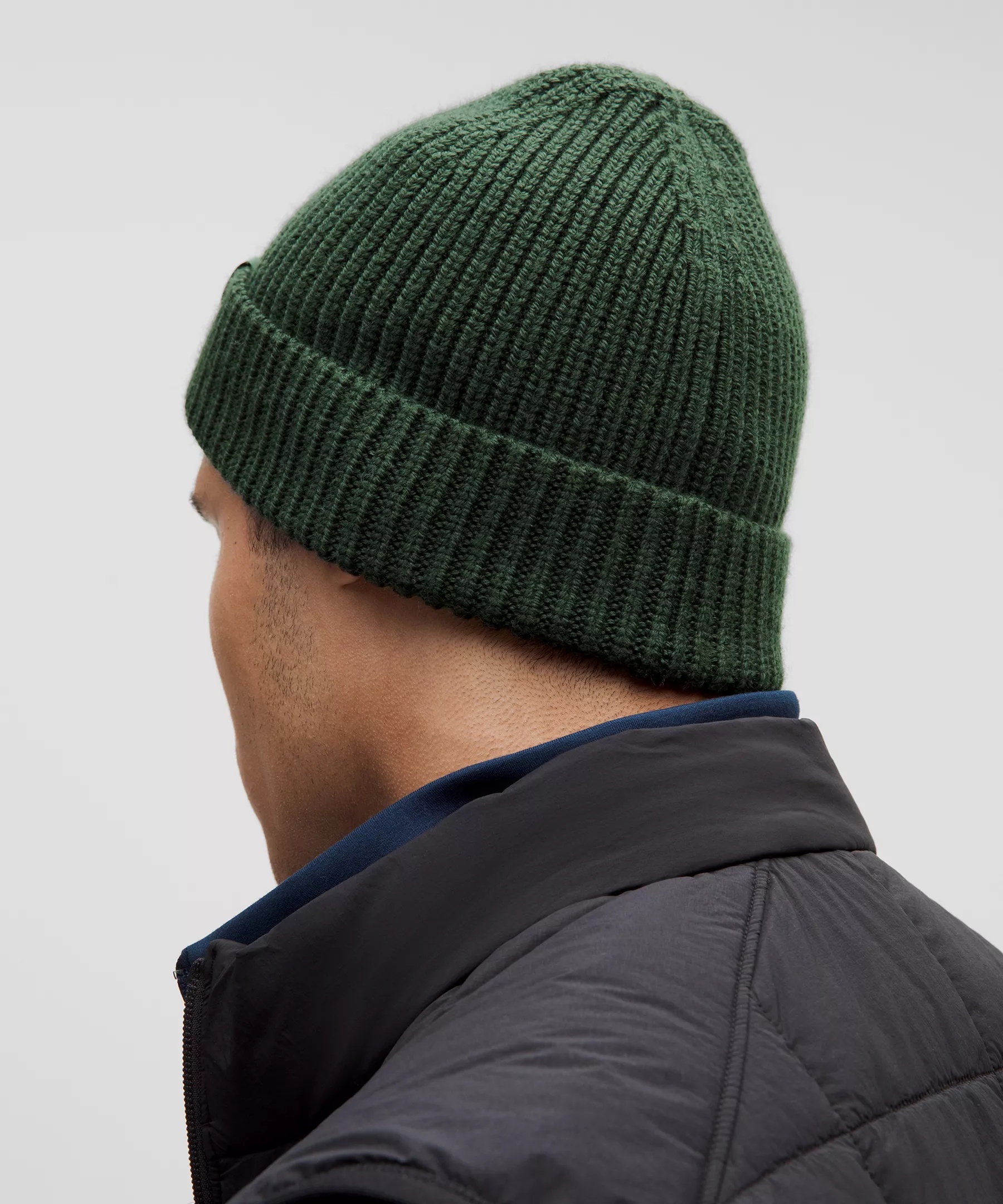 Close-Fit Wool-Blend Ribbed Knit Beanie - 3