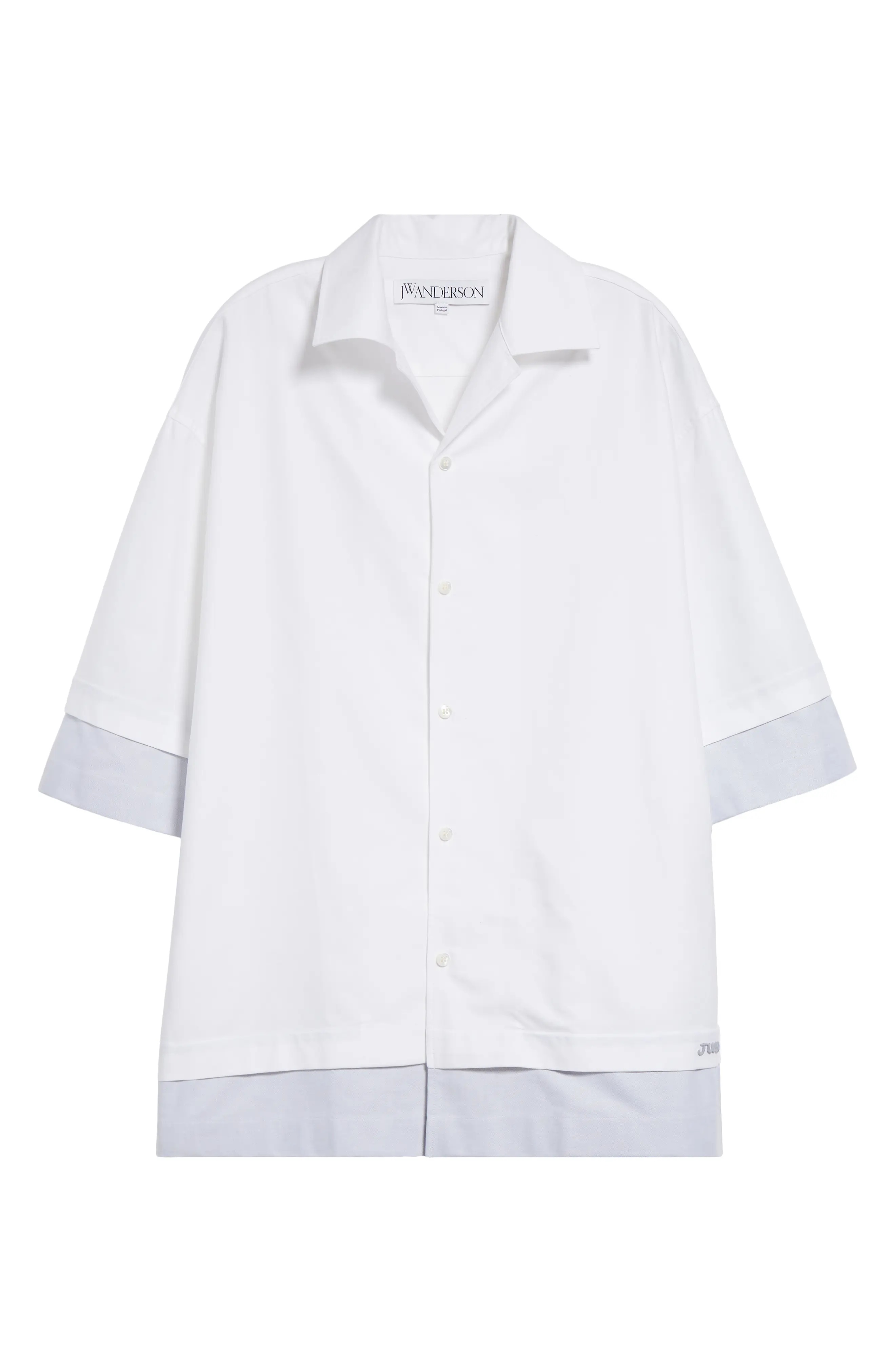 トップス JW ANDERSON DOUBLE LAYER SHIRT M JW Anderson - Double Layer Shirt | HBX - Globally Curated