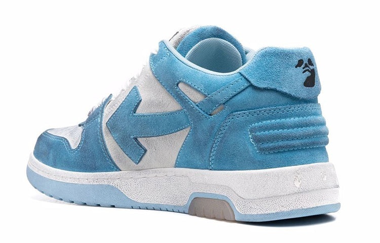 Off-White Out Of Office Low-Top Sneaker 'Blue White' OMIA189S22LEA0080140 - 3