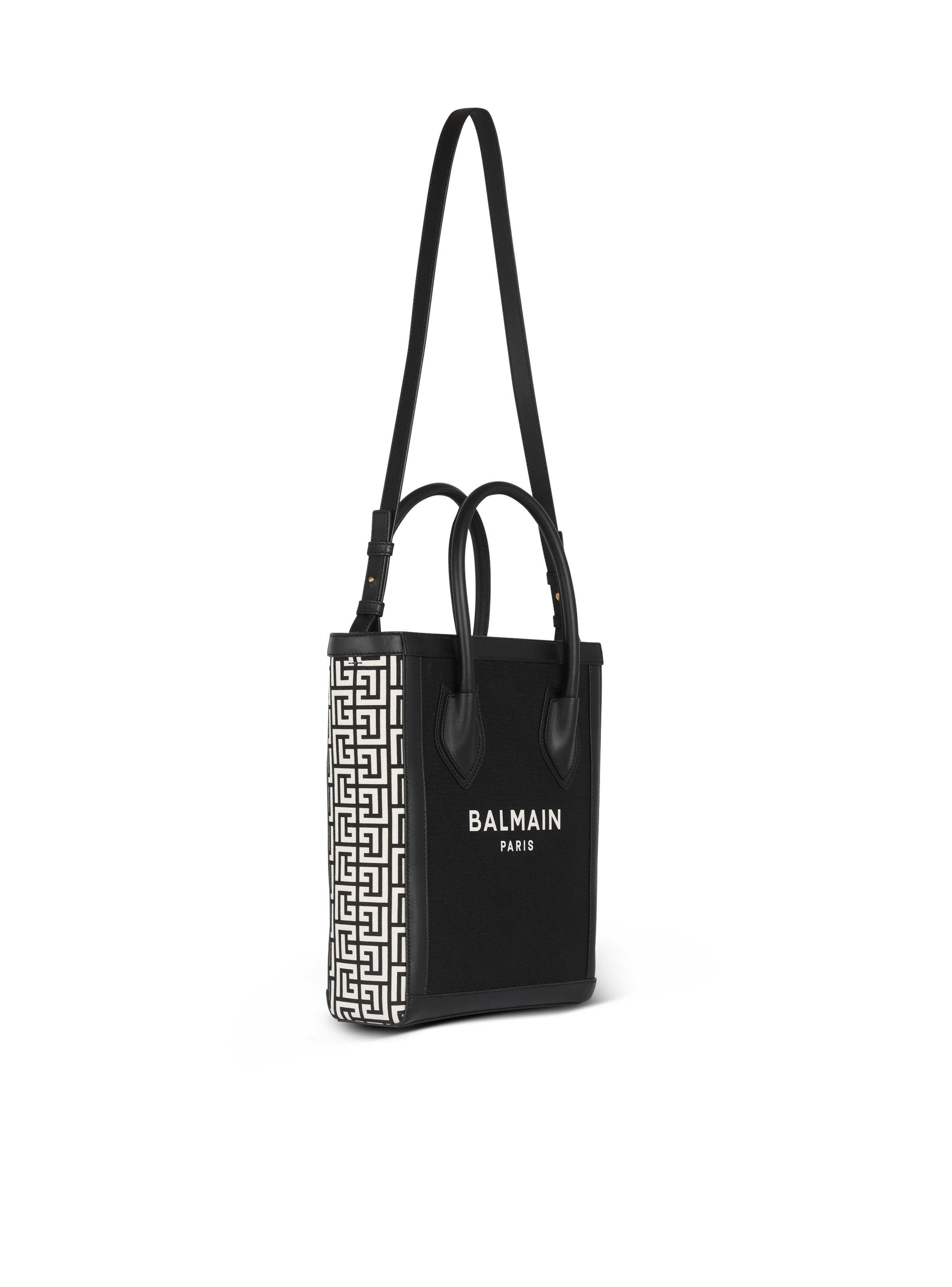 B-Army 26 canvas bag with leather inserts - 3