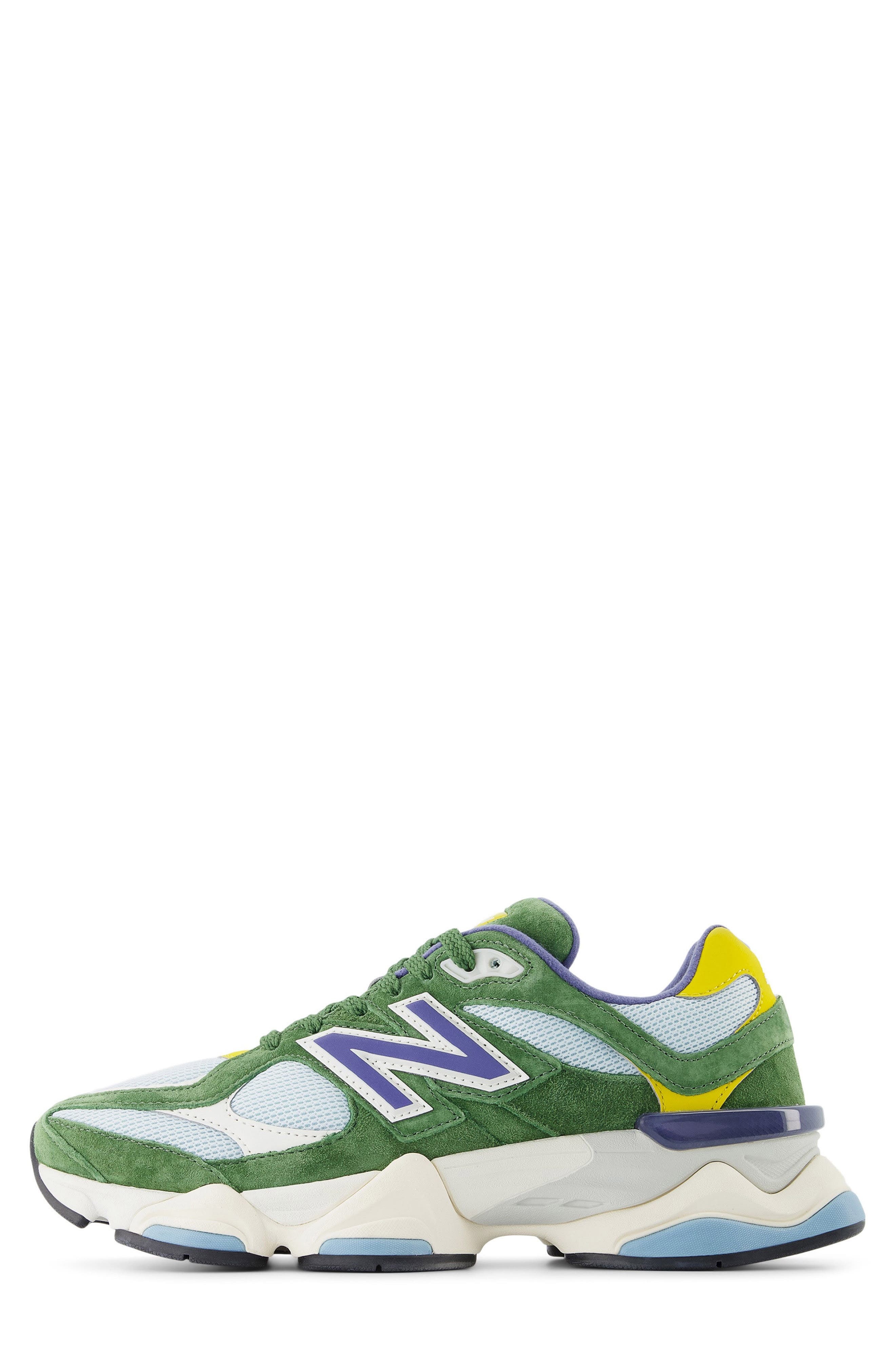 New Balance Gender Inclusive 9060 Sneaker in Dark Alpine Green/Frost Glass at Nordstrom - 6