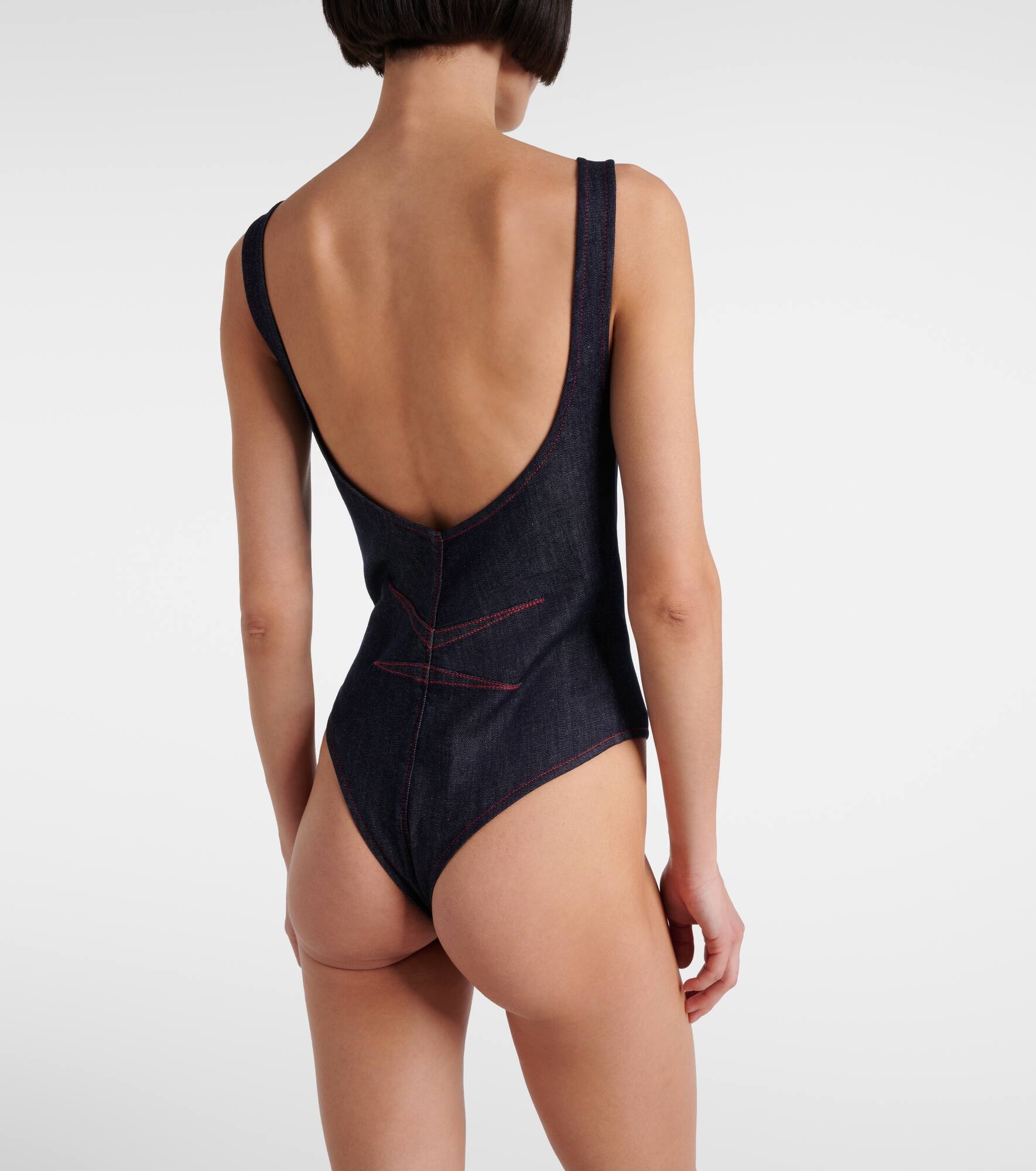 Denim bodysuit - 4