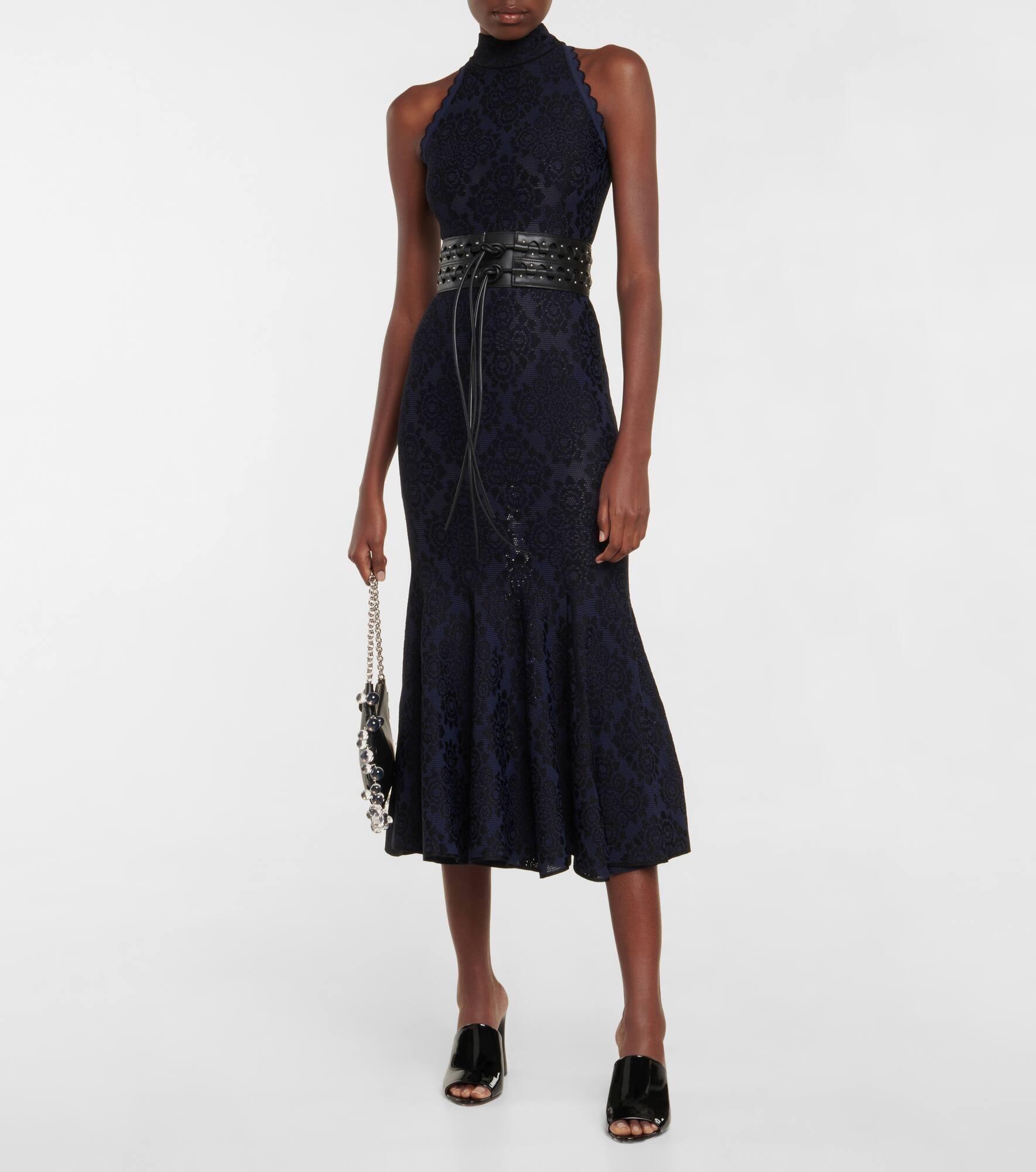Knit midi dress - 2