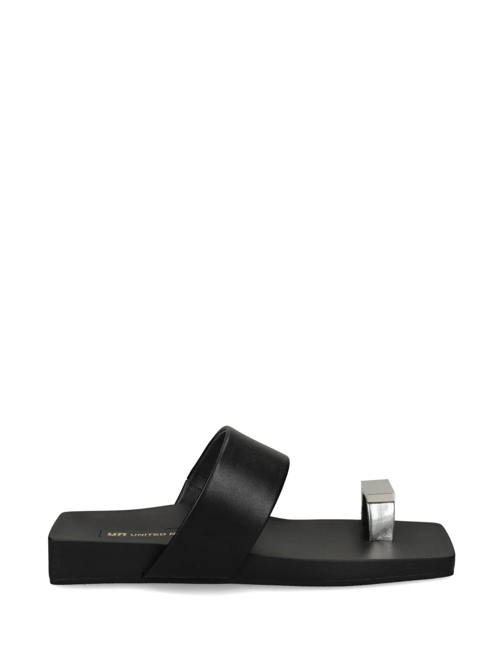 Loop Toe Lo square-toe sandals - 1
