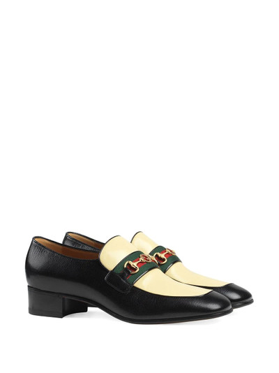 GUCCI horsebit-detail loafers outlook