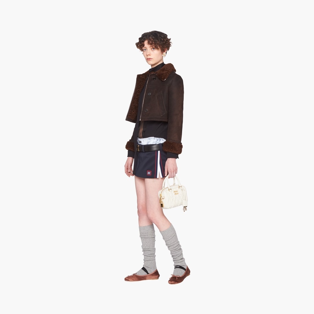 Matelassé nappa leather top-handle bag - 5