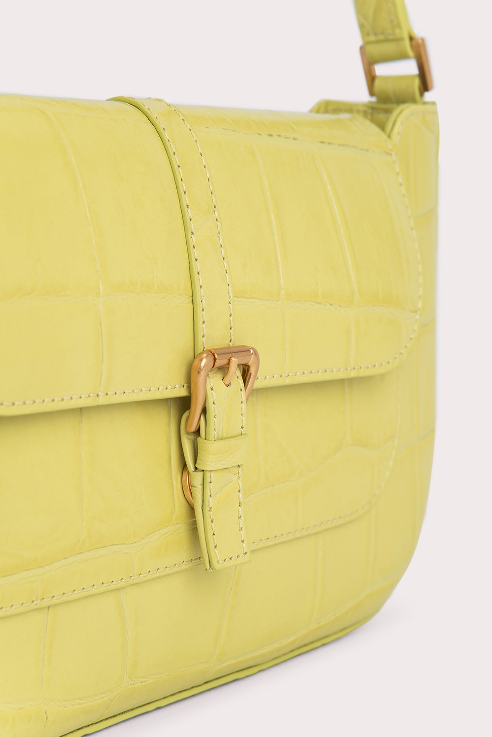 Miranda Apple Maxi Croco Embossed Leather - 5