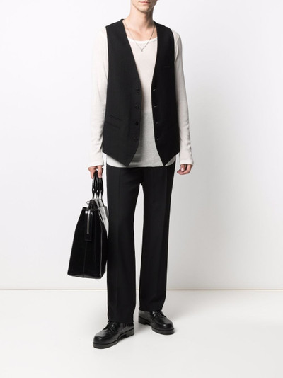 Ann Demeulemeester oversize waistcoat outlook